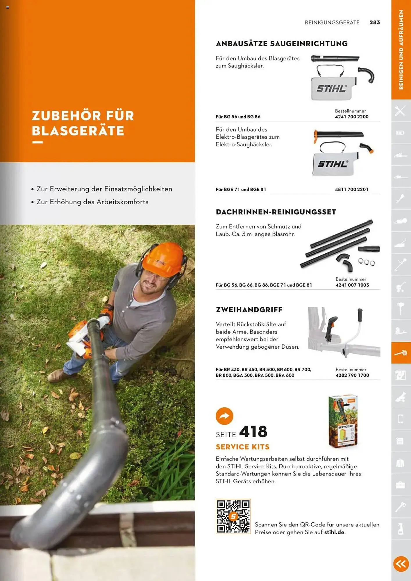 STIHL Prospekt von 1. Januar bis 31. Dezember 2025 - Prospekt seite 283