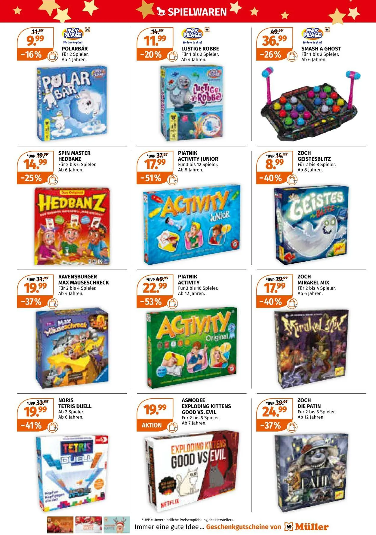 Müller Aktueller Prospekt von 16. Dezember bis 22. Dezember 2024 - Prospekt seite 2