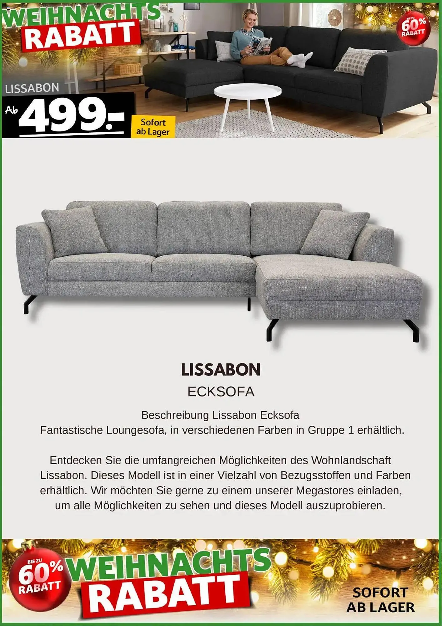 Seats and Sofas Prospekt von 10. Dezember bis 31. Dezember 2024 - Prospekt seite 2