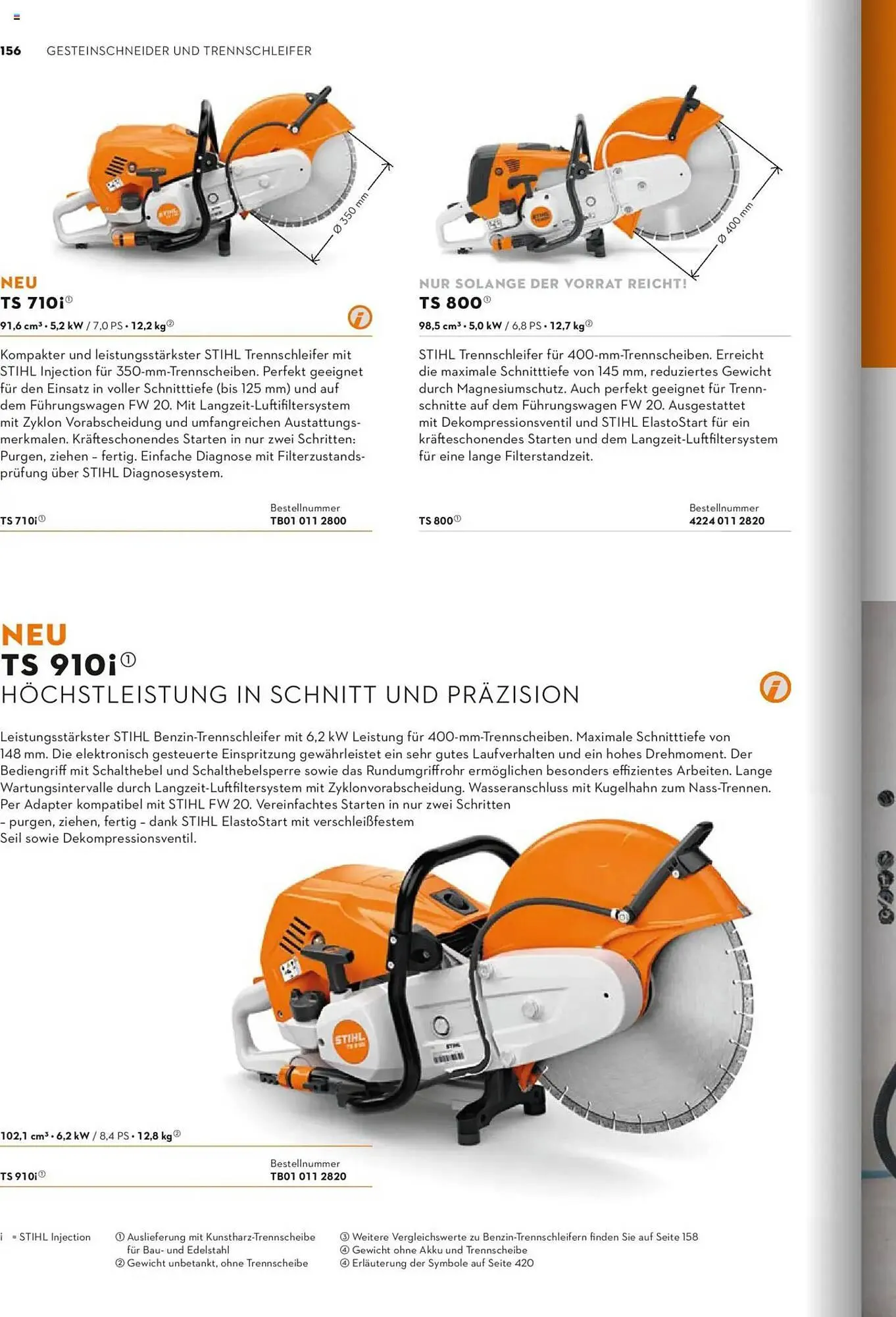 STIHL Prospekt von 1. Januar bis 31. Dezember 2025 - Prospekt seite 156