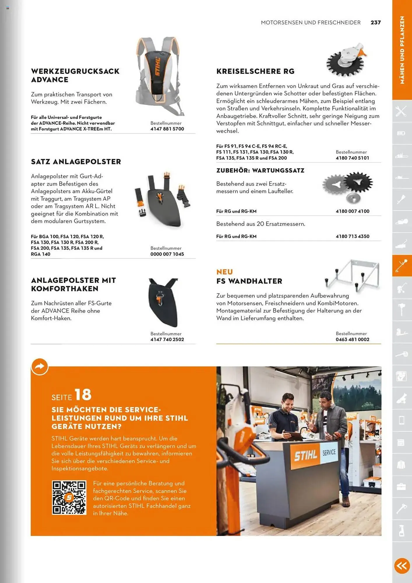 STIHL Prospekt von 1. Januar bis 31. Dezember 2025 - Prospekt seite 237