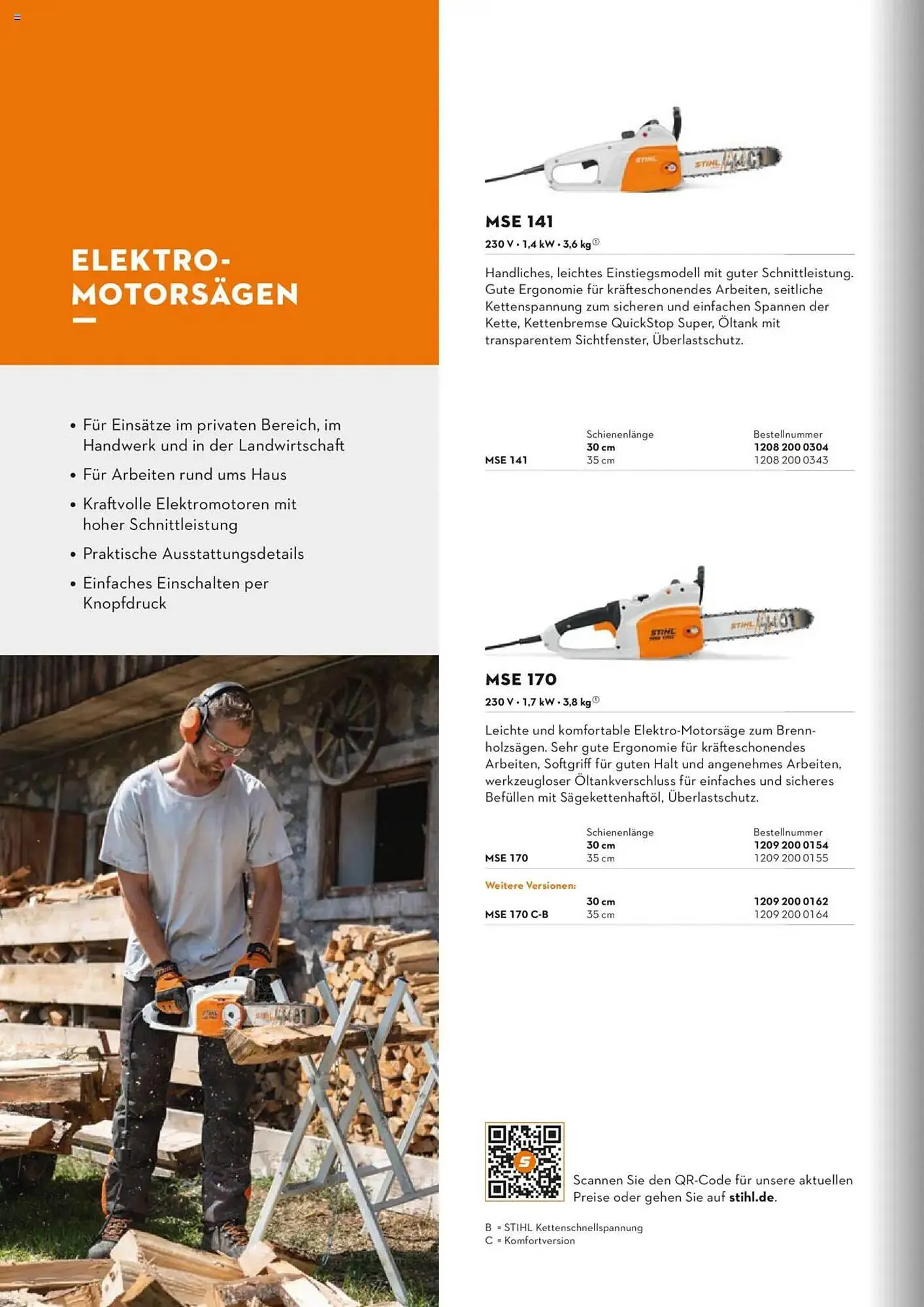 STIHL Prospekt von 1. Januar bis 31. Dezember 2025 - Prospekt seite 70