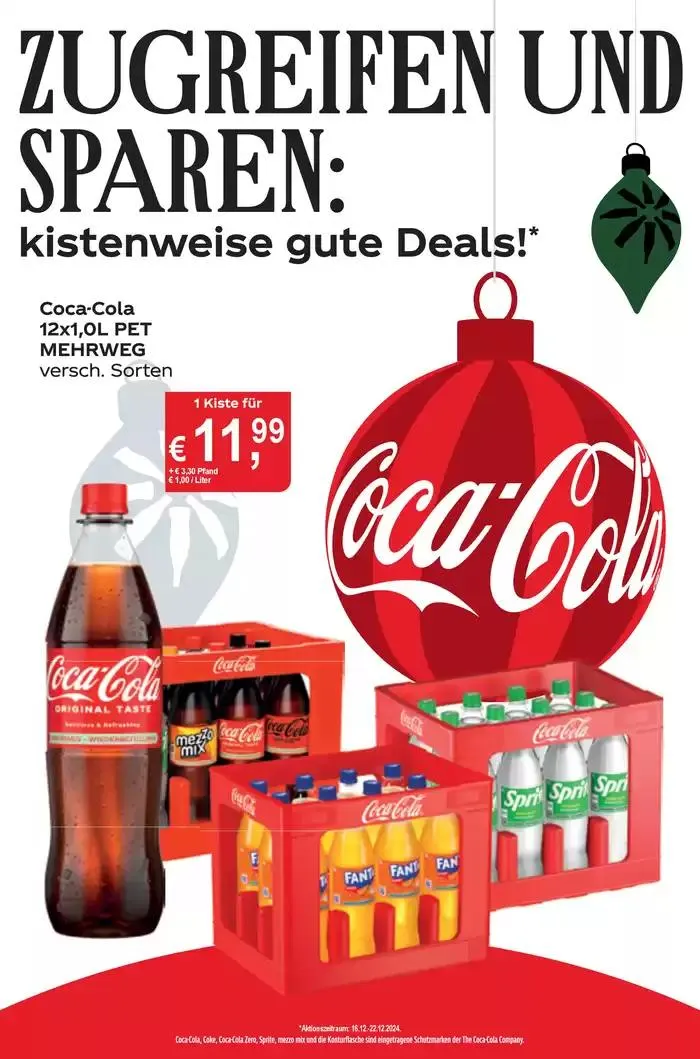 Tolles Angebot für alle Kunden von 15. Dezember bis 29. Dezember 2024 - Prospekt seite 6