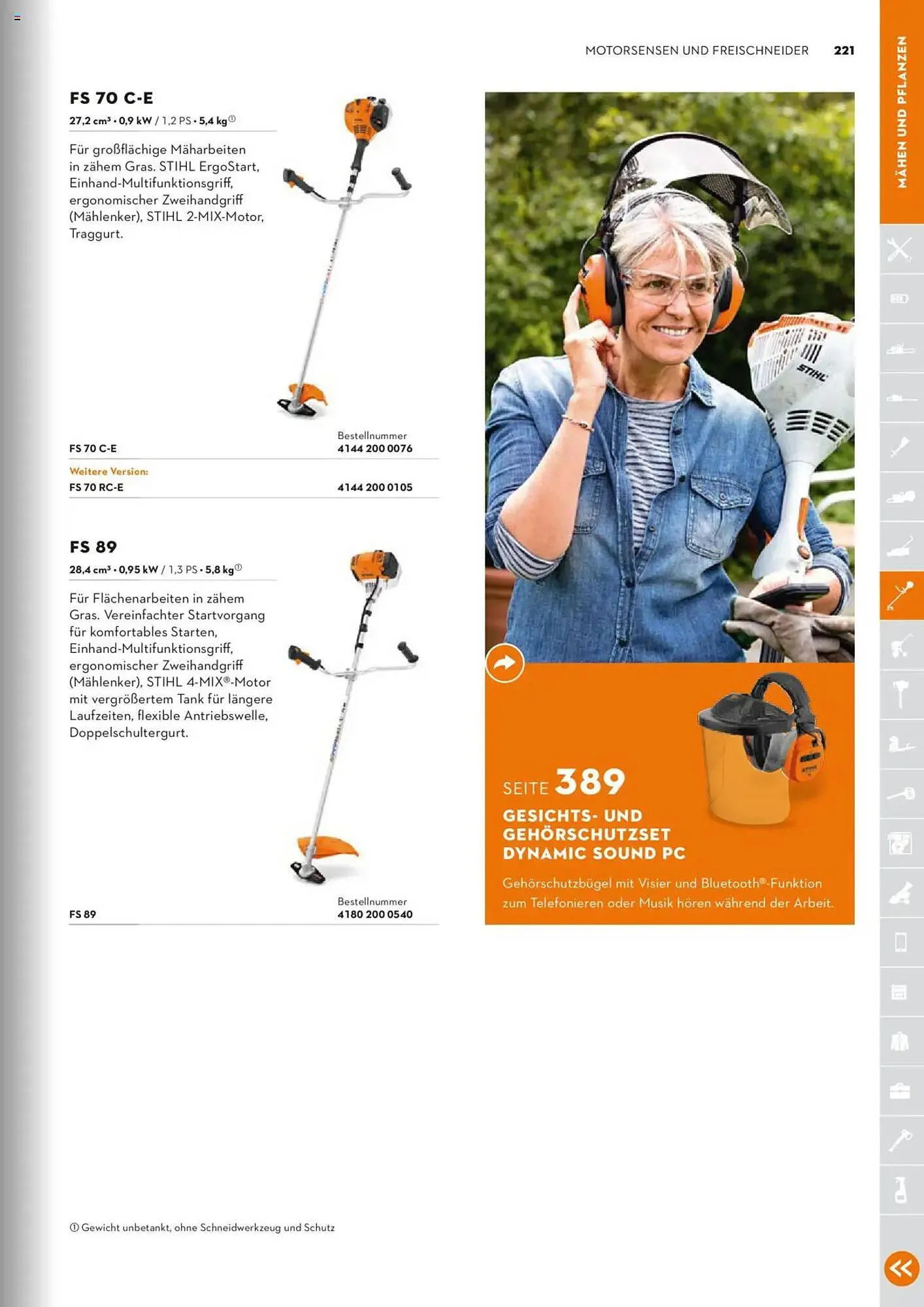 STIHL Prospekt von 1. Januar bis 31. Dezember 2025 - Prospekt seite 221