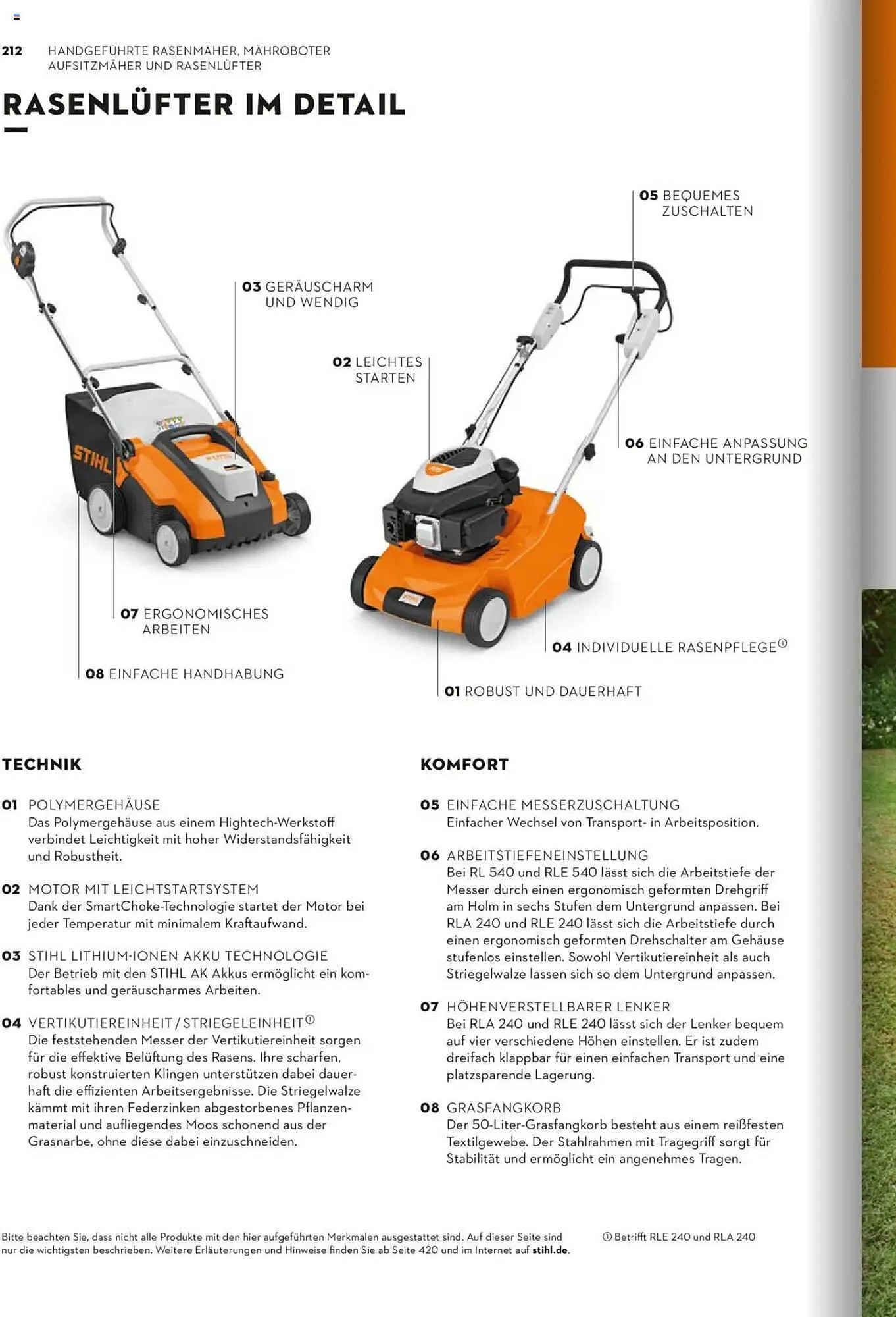 STIHL Prospekt von 1. Januar bis 31. Dezember 2025 - Prospekt seite 212