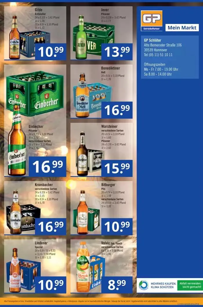 Sonderangebote für Sie von 15. Dezember bis 29. Dezember 2024 - Prospekt seite 4