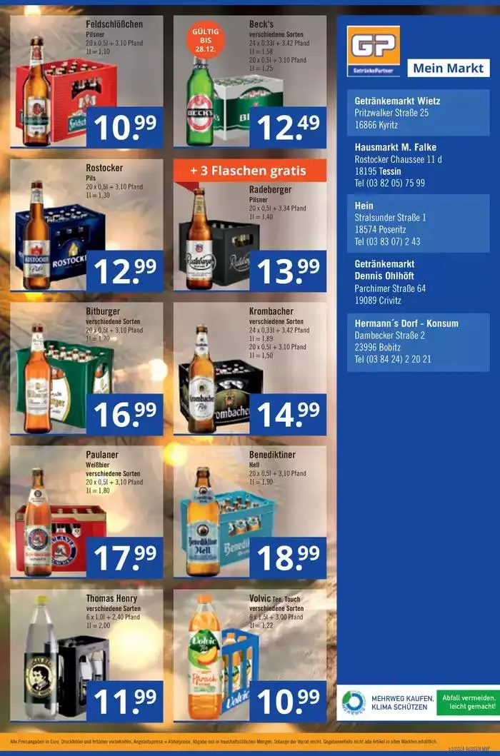 Unsere besten Schnäppchen von 15. Dezember bis 29. Dezember 2024 - Prospekt seite 4