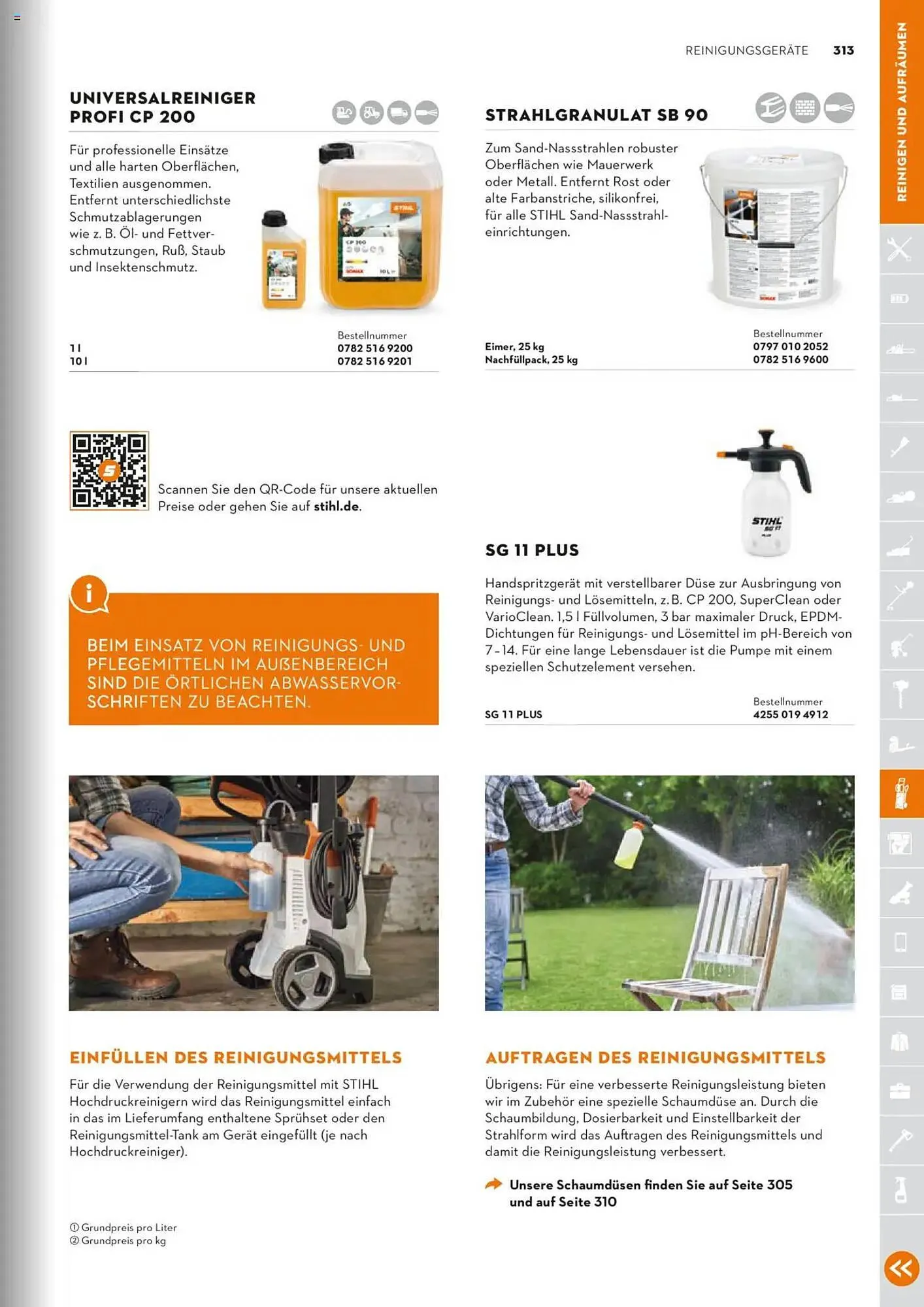 STIHL Prospekt von 1. Januar bis 31. Dezember 2025 - Prospekt seite 313