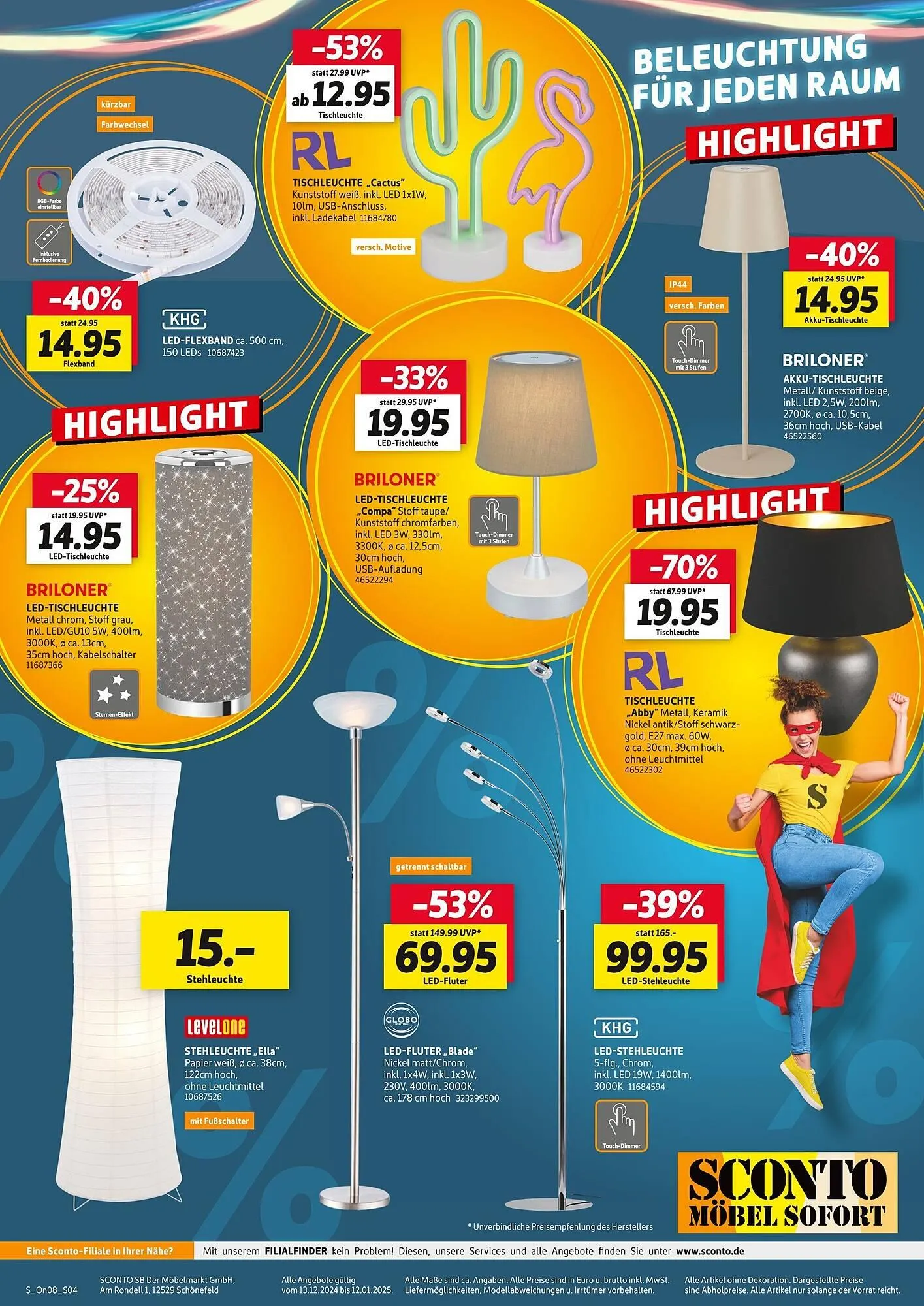 SCONTO Prospekt von 13. Dezember bis 12. Januar 2025 - Prospekt seite 4