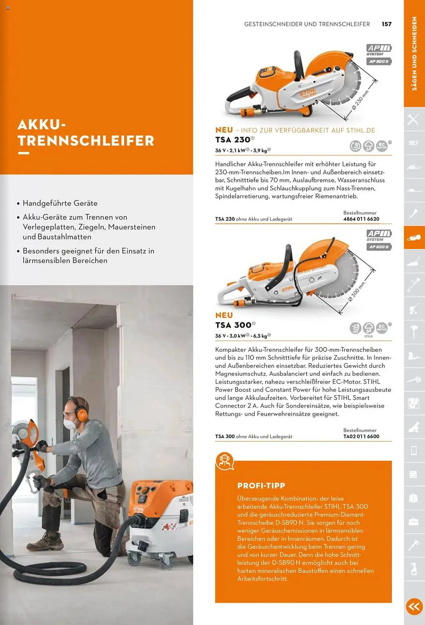 STIHL Prospekt von 1. Januar bis 31. Dezember 2025 - Prospekt seite 157