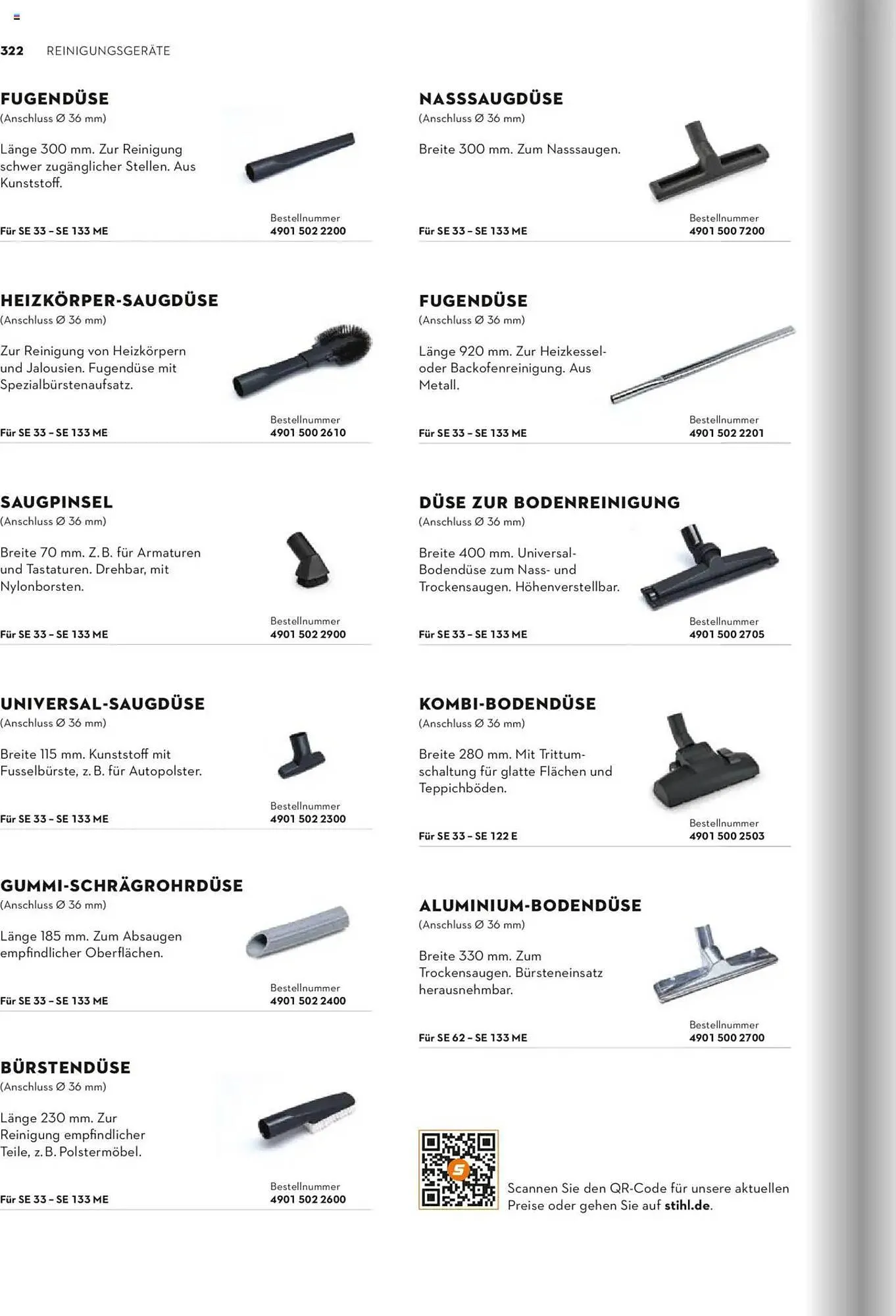 STIHL Prospekt von 1. Januar bis 31. Dezember 2025 - Prospekt seite 322