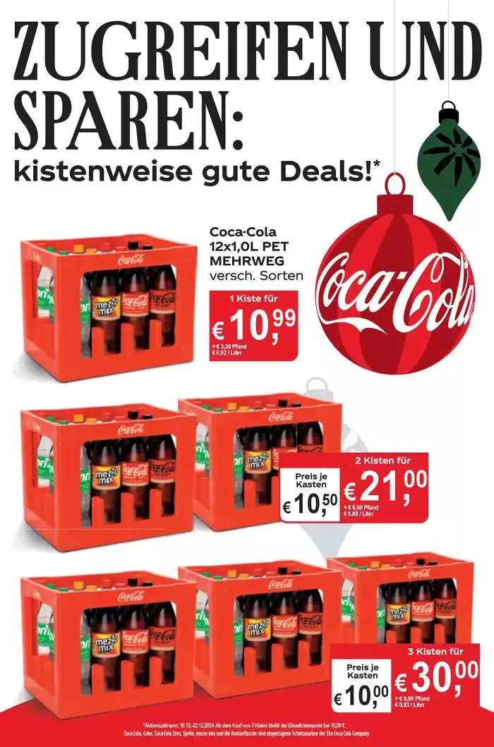 Sonderangebote für Sie von 15. Dezember bis 29. Dezember 2024 - Prospekt seite 6