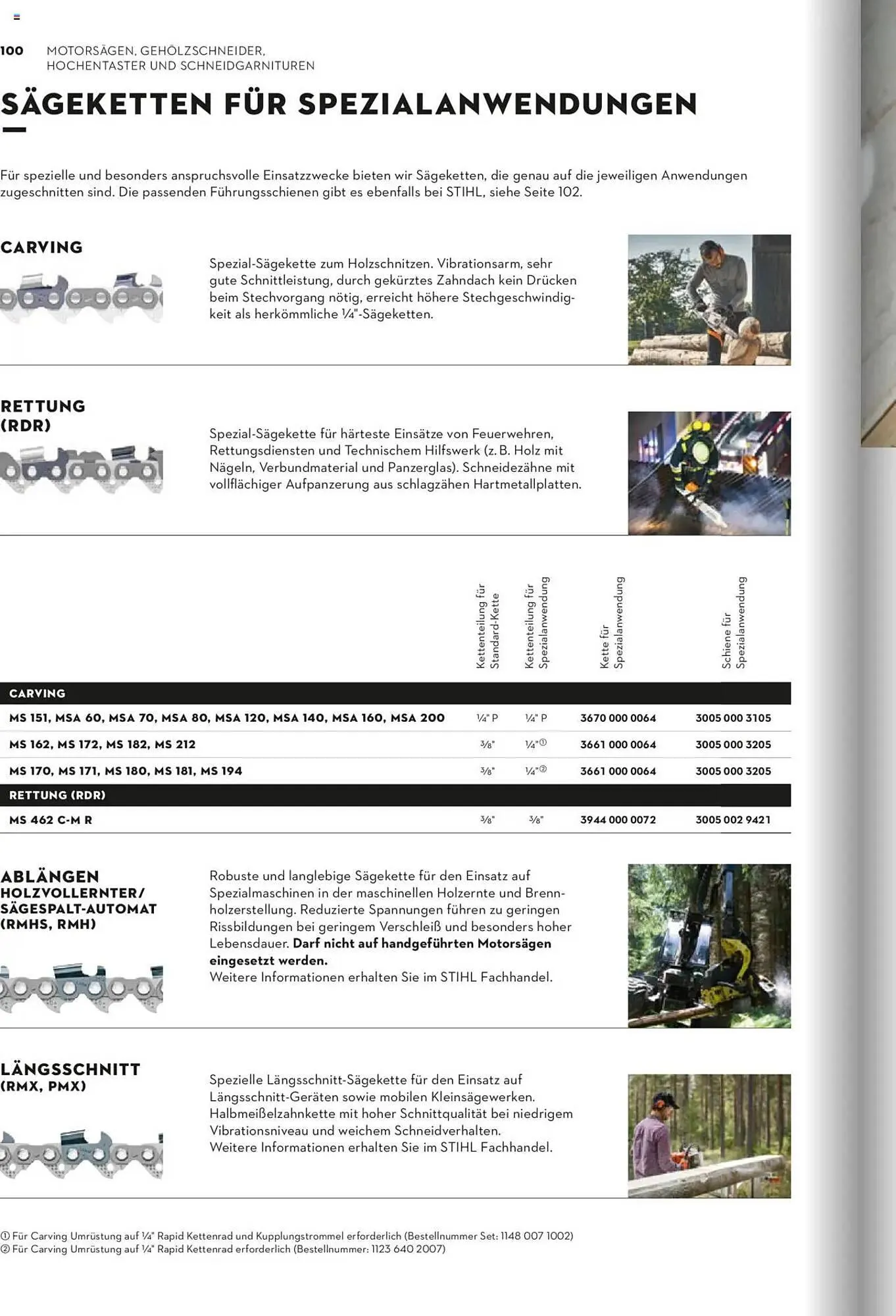 STIHL Prospekt von 1. Januar bis 31. Dezember 2025 - Prospekt seite 100