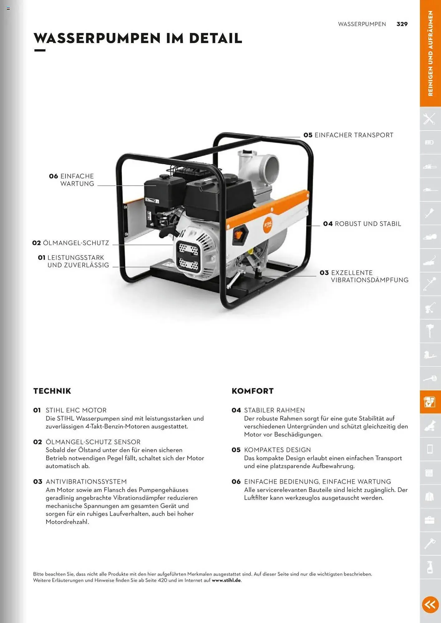 STIHL Prospekt von 1. Januar bis 31. Dezember 2025 - Prospekt seite 329