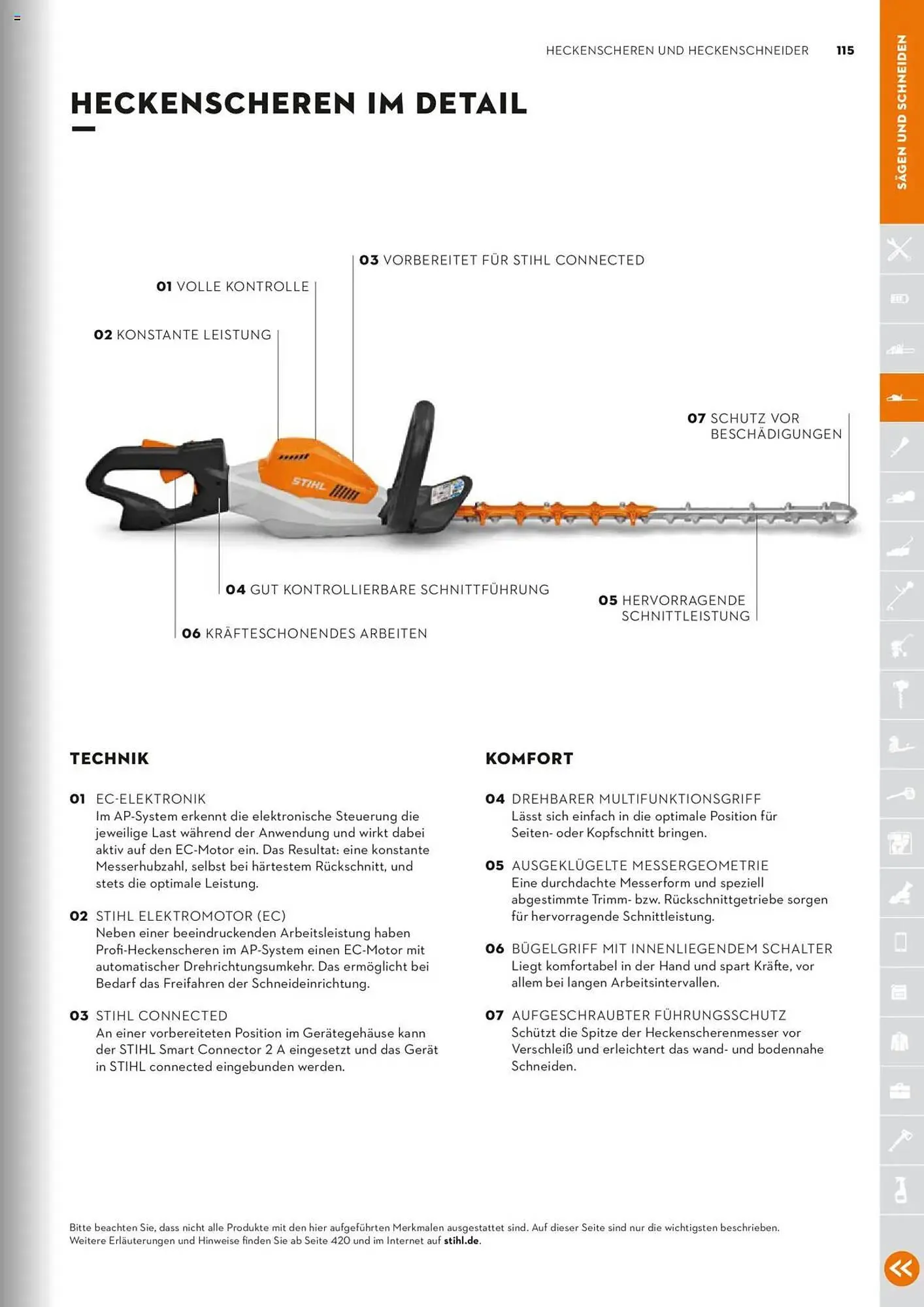 STIHL Prospekt von 1. Januar bis 31. Dezember 2025 - Prospekt seite 115