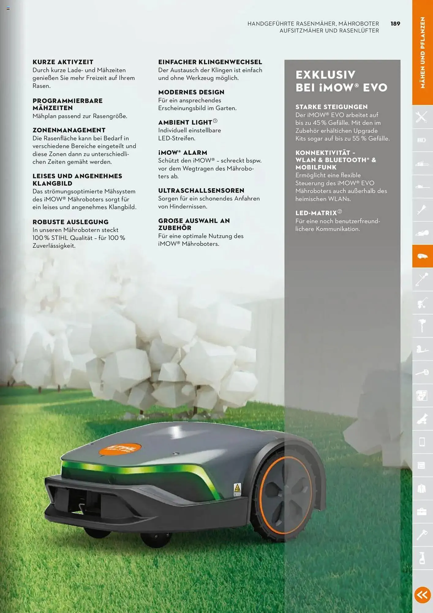 STIHL Prospekt von 1. Januar bis 31. Dezember 2025 - Prospekt seite 189