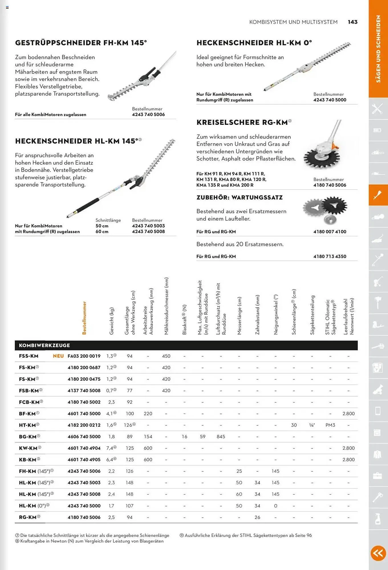 STIHL Prospekt von 1. Januar bis 31. Dezember 2025 - Prospekt seite 143