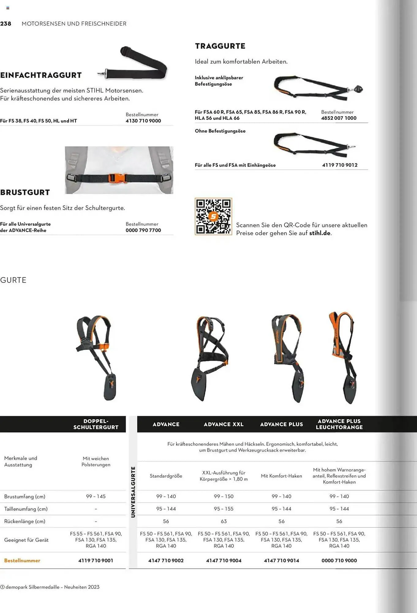 STIHL Prospekt von 1. Januar bis 31. Dezember 2025 - Prospekt seite 238