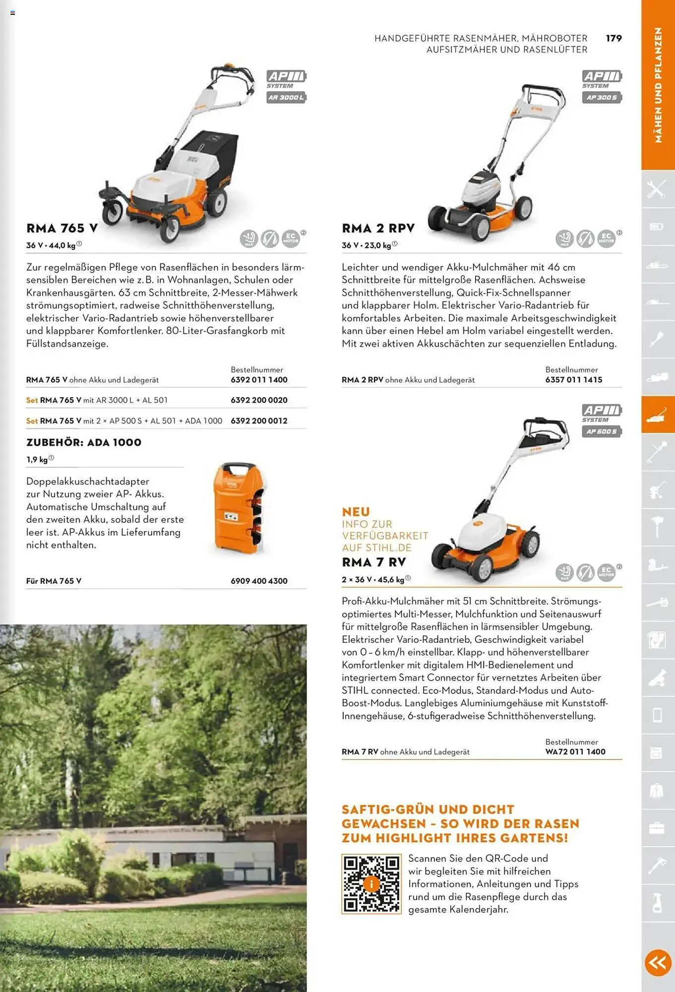 STIHL Prospekt von 1. Januar bis 31. Dezember 2025 - Prospekt seite 179