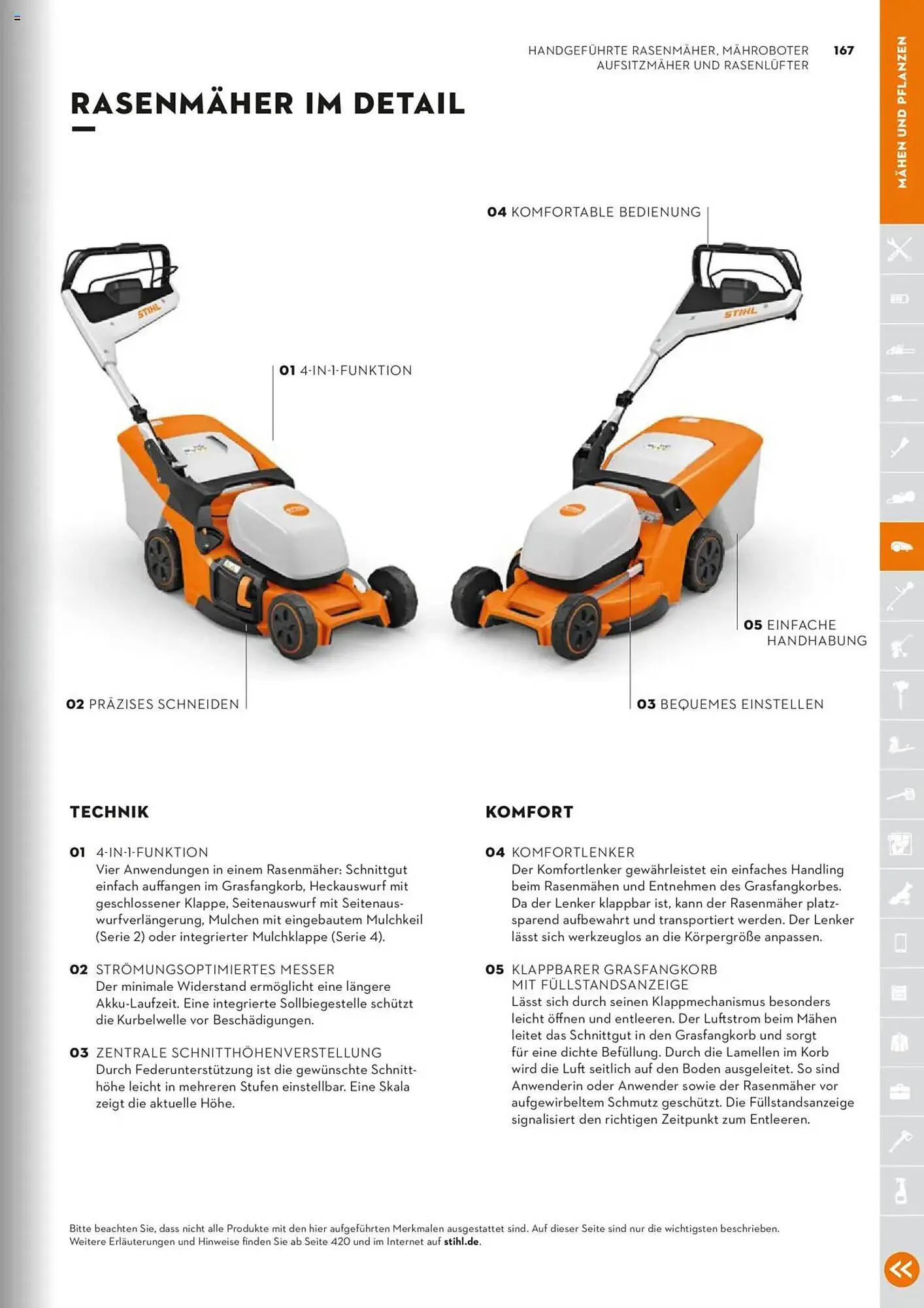 STIHL Prospekt von 1. Januar bis 31. Dezember 2025 - Prospekt seite 167