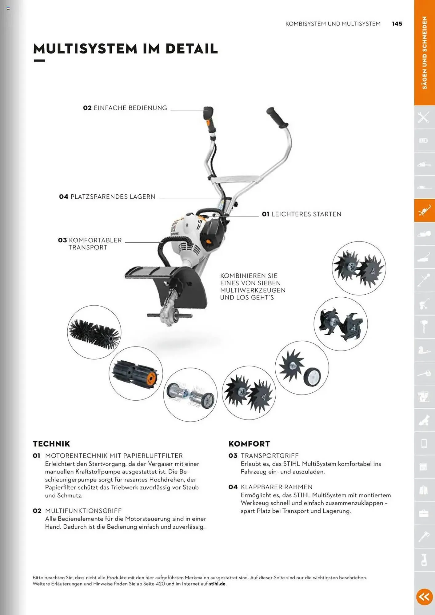 STIHL Prospekt von 1. Januar bis 31. Dezember 2025 - Prospekt seite 145