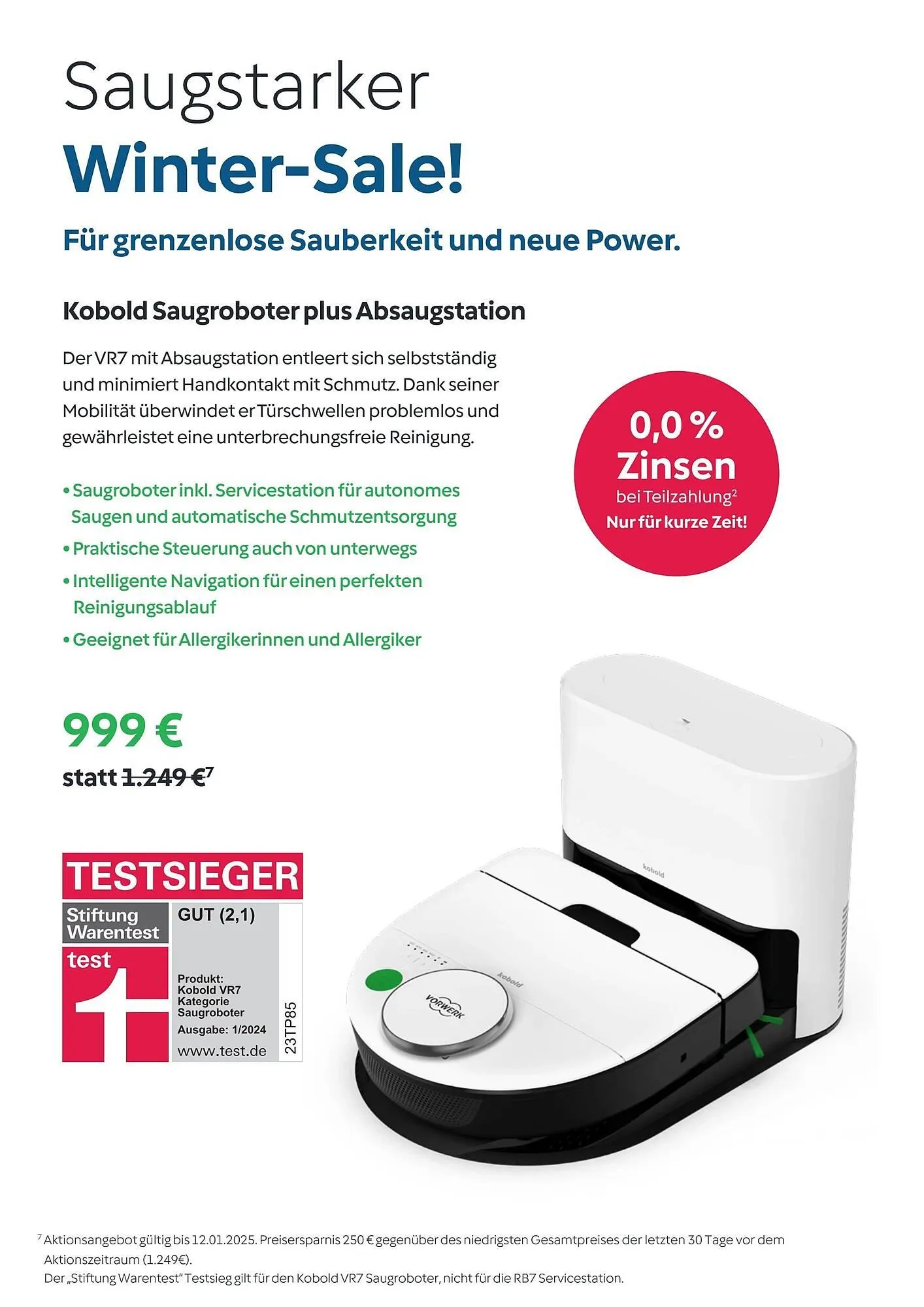Vorwerk Prospekt von 11. Dezember bis 1. Januar 2025 - Prospekt seite 3