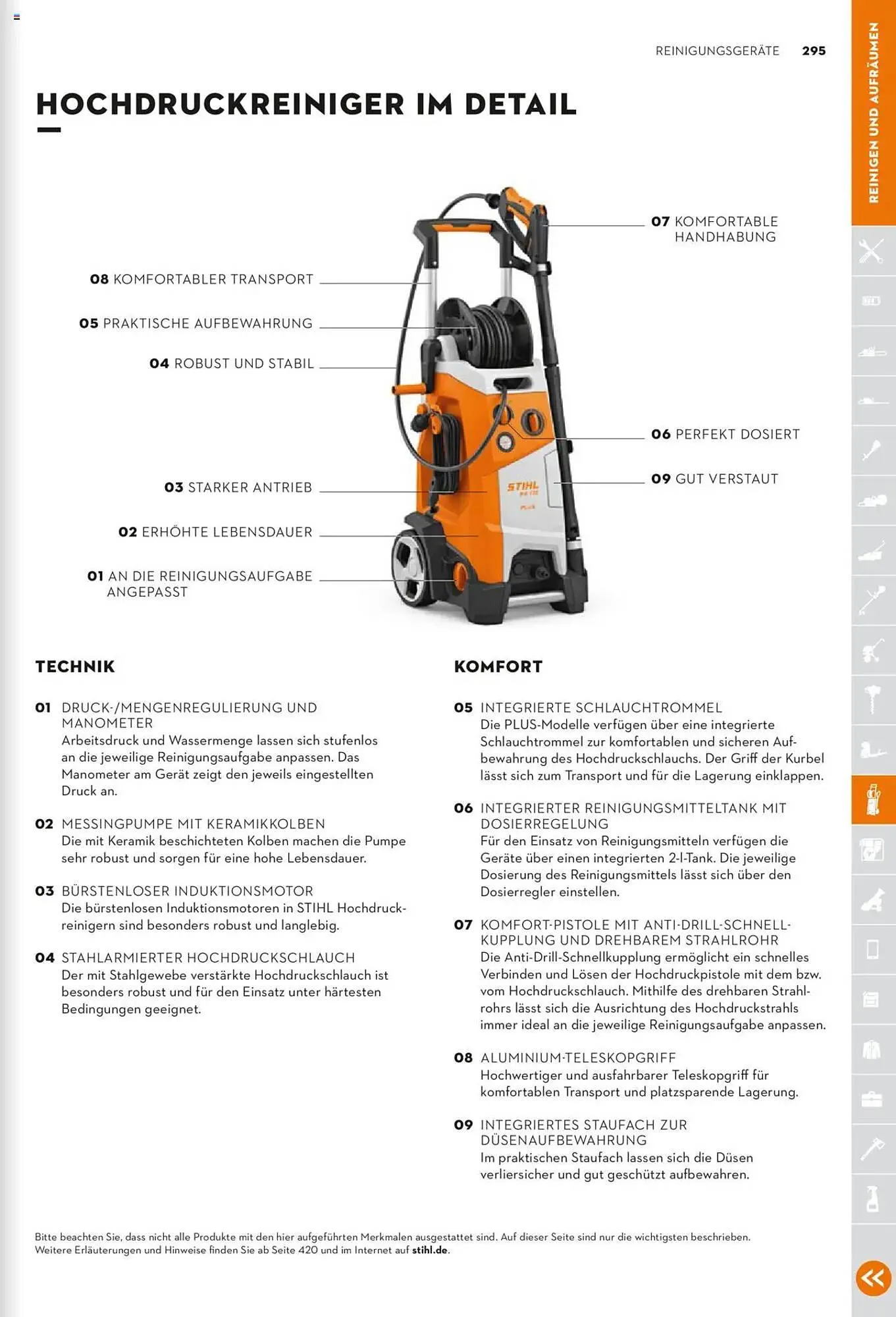STIHL Prospekt von 1. Januar bis 31. Dezember 2025 - Prospekt seite 295