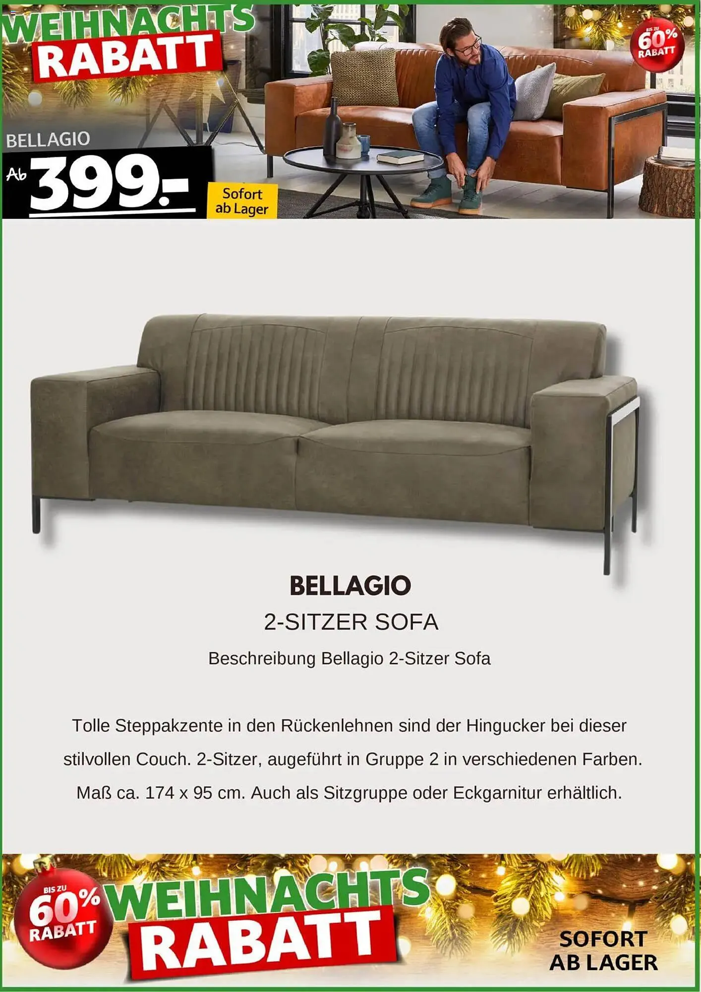 Seats and Sofas Prospekt von 10. Dezember bis 31. Dezember 2024 - Prospekt seite 3