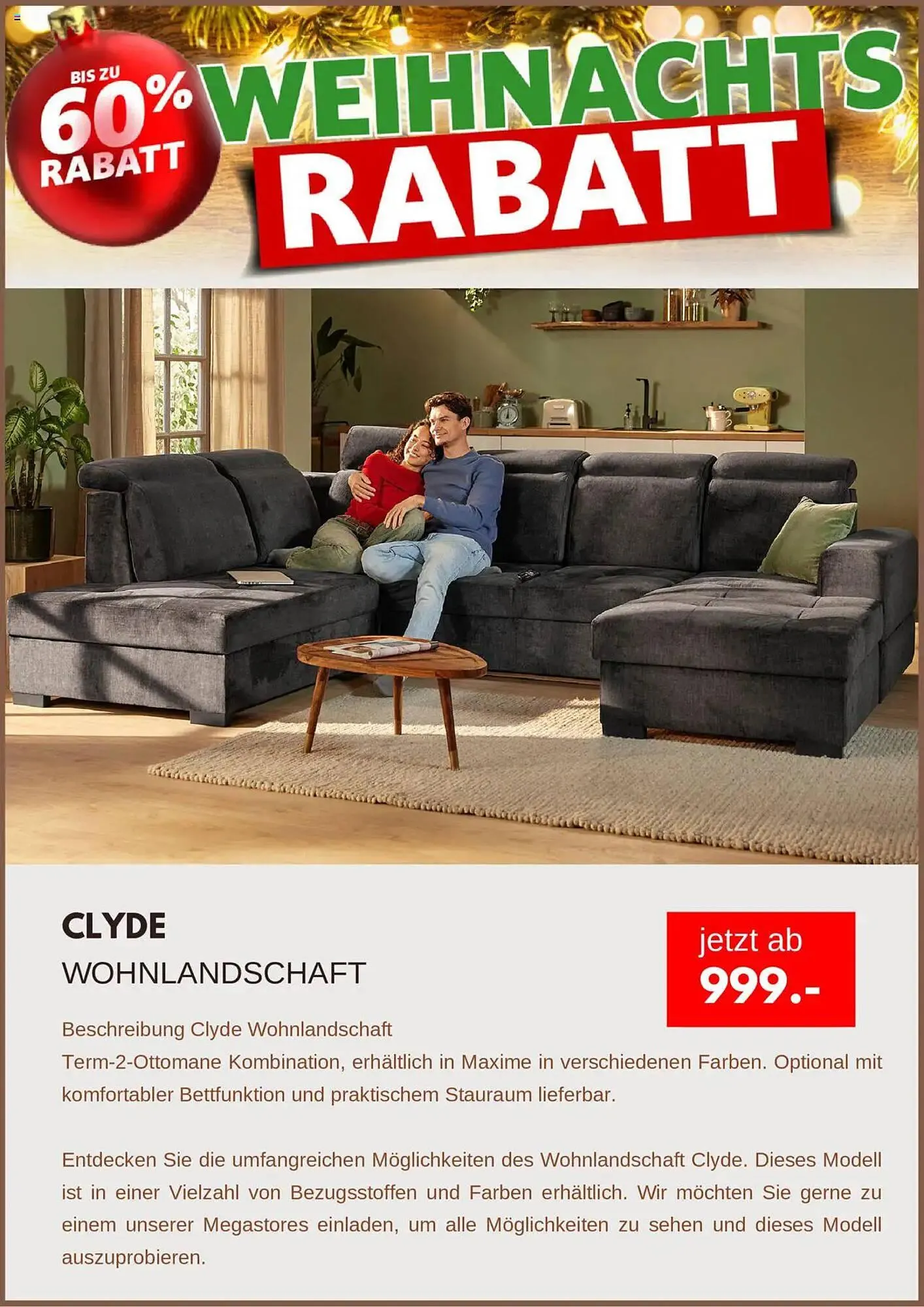 Seats and Sofas Prospekt von 10. Dezember bis 31. Dezember 2024 - Prospekt seite 6