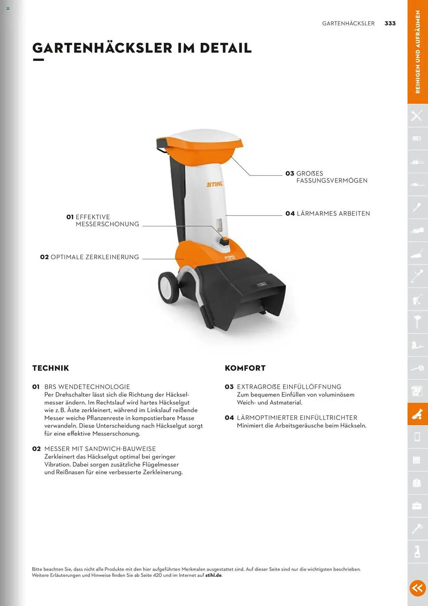 STIHL Prospekt von 1. Januar bis 31. Dezember 2025 - Prospekt seite 333