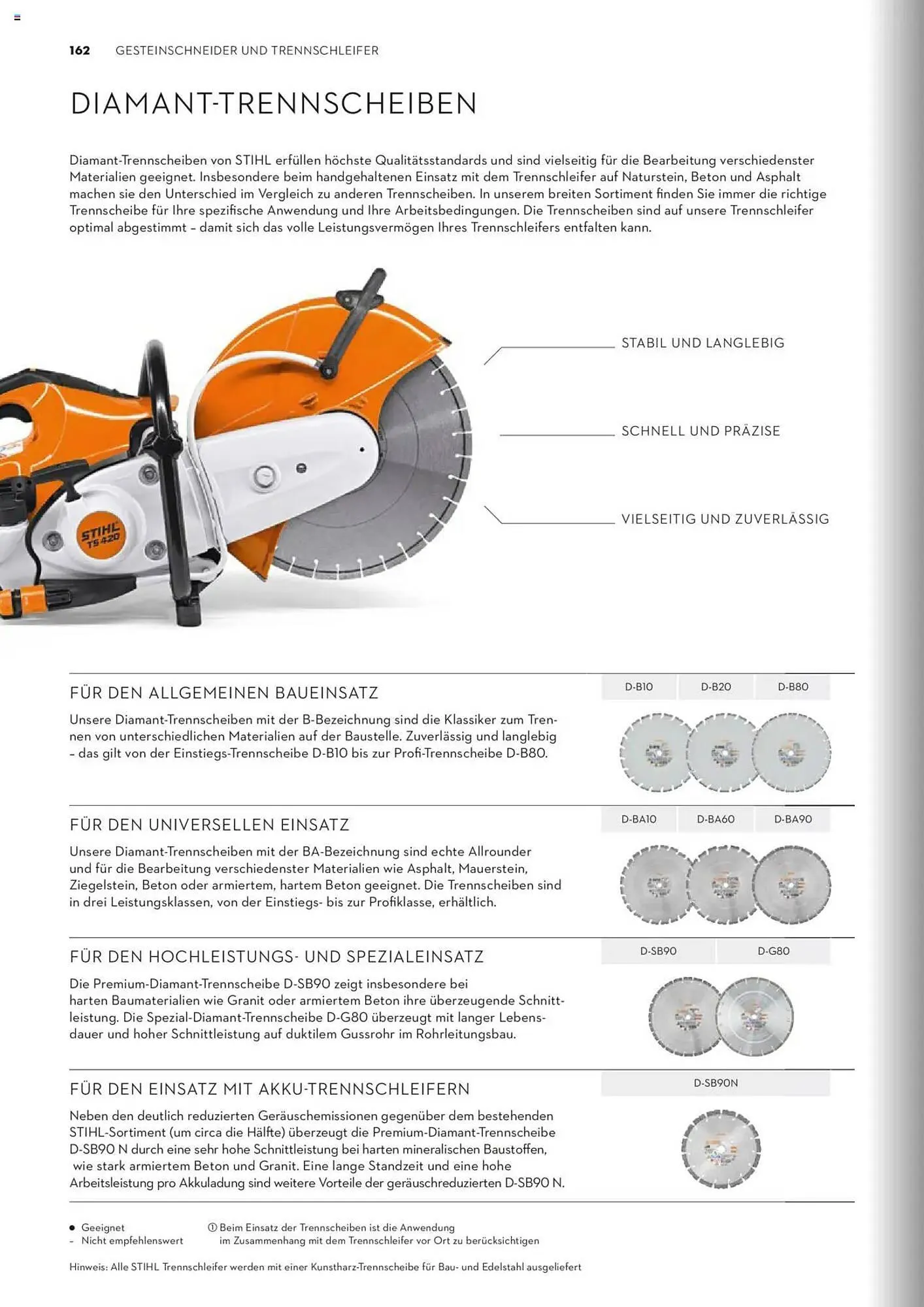 STIHL Prospekt von 1. Januar bis 31. Dezember 2025 - Prospekt seite 162