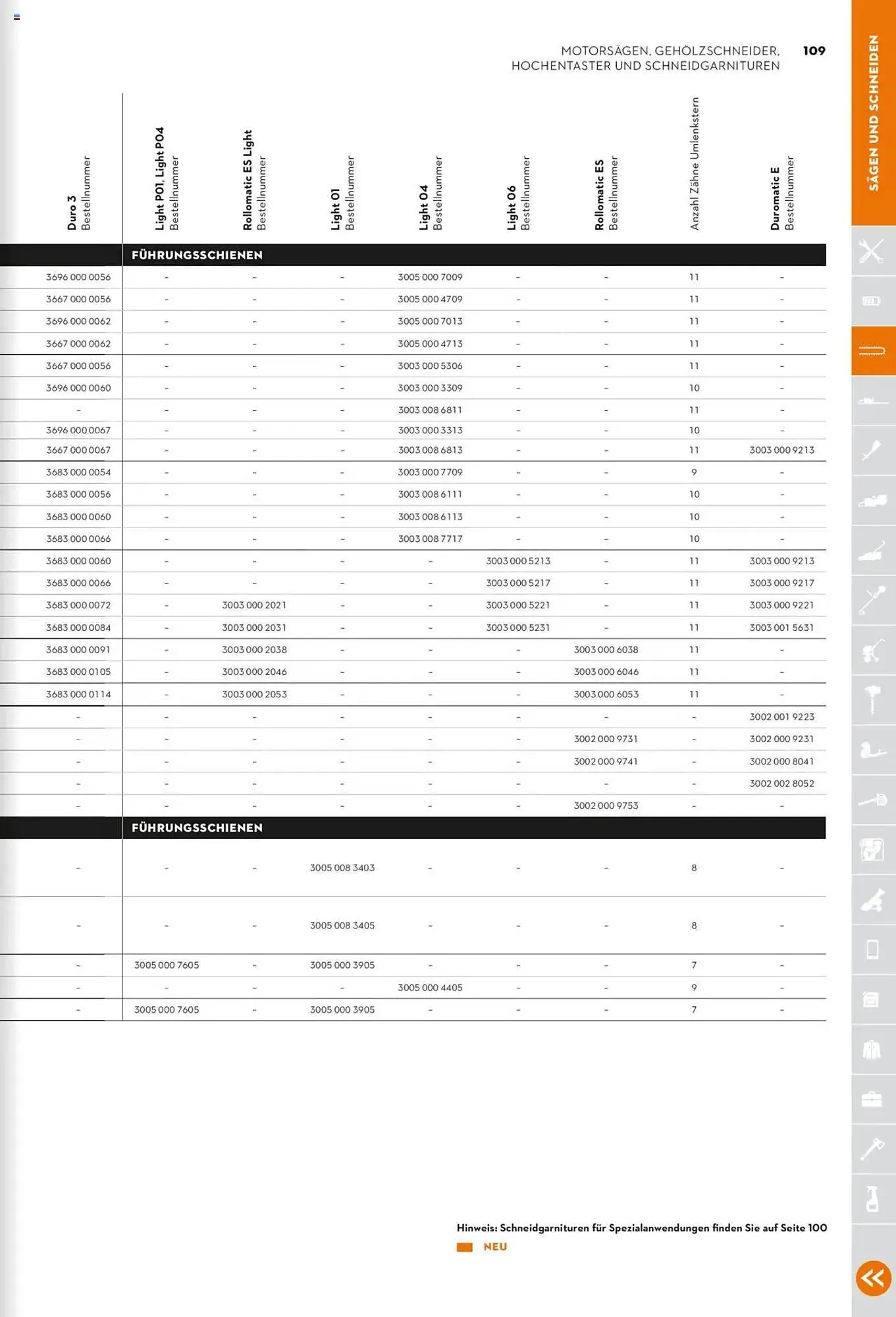 STIHL Prospekt von 1. Januar bis 31. Dezember 2025 - Prospekt seite 109