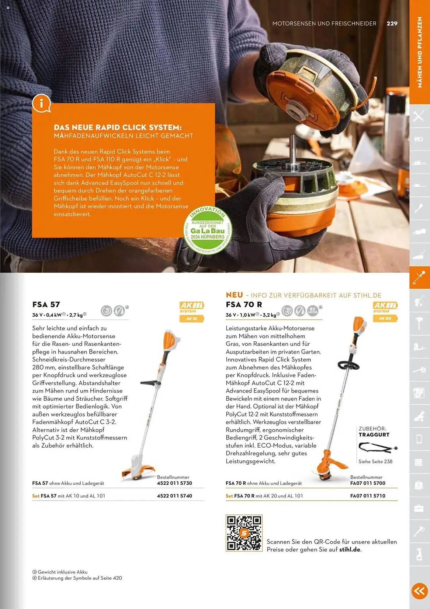 STIHL Prospekt von 1. Januar bis 31. Dezember 2025 - Prospekt seite 229