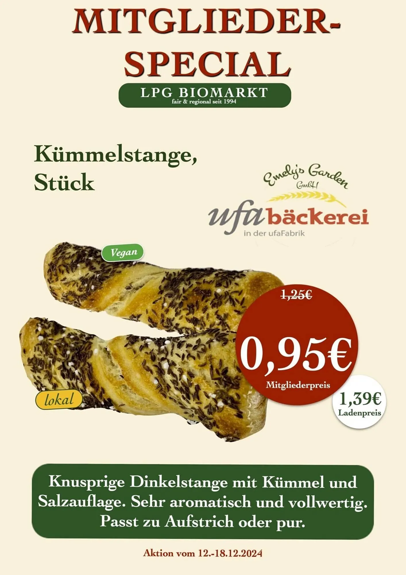 LPG Biomarkt Prospekt von 12. Dezember bis 18. Dezember 2024 - Prospekt seite 10