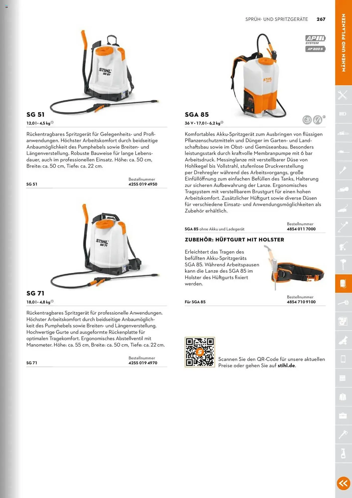 STIHL Prospekt von 1. Januar bis 31. Dezember 2025 - Prospekt seite 267