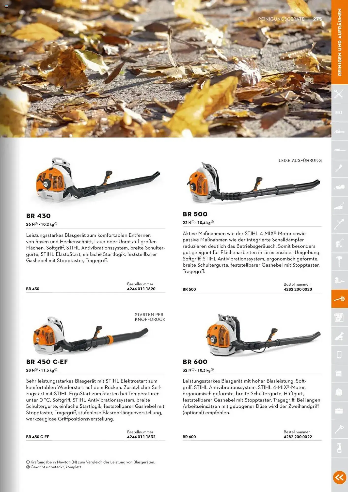 STIHL Prospekt von 1. Januar bis 31. Dezember 2025 - Prospekt seite 275