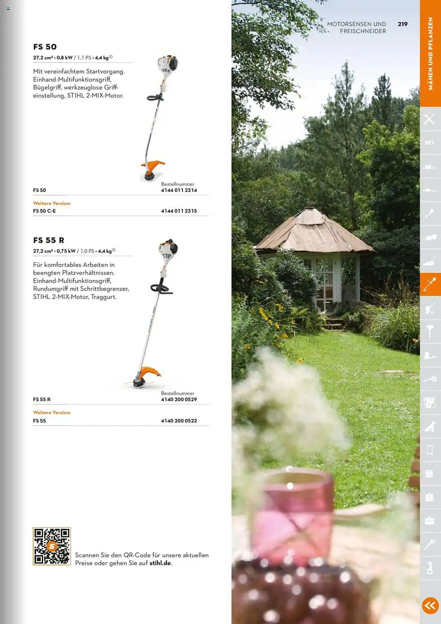 STIHL Prospekt von 1. Januar bis 31. Dezember 2025 - Prospekt seite 219