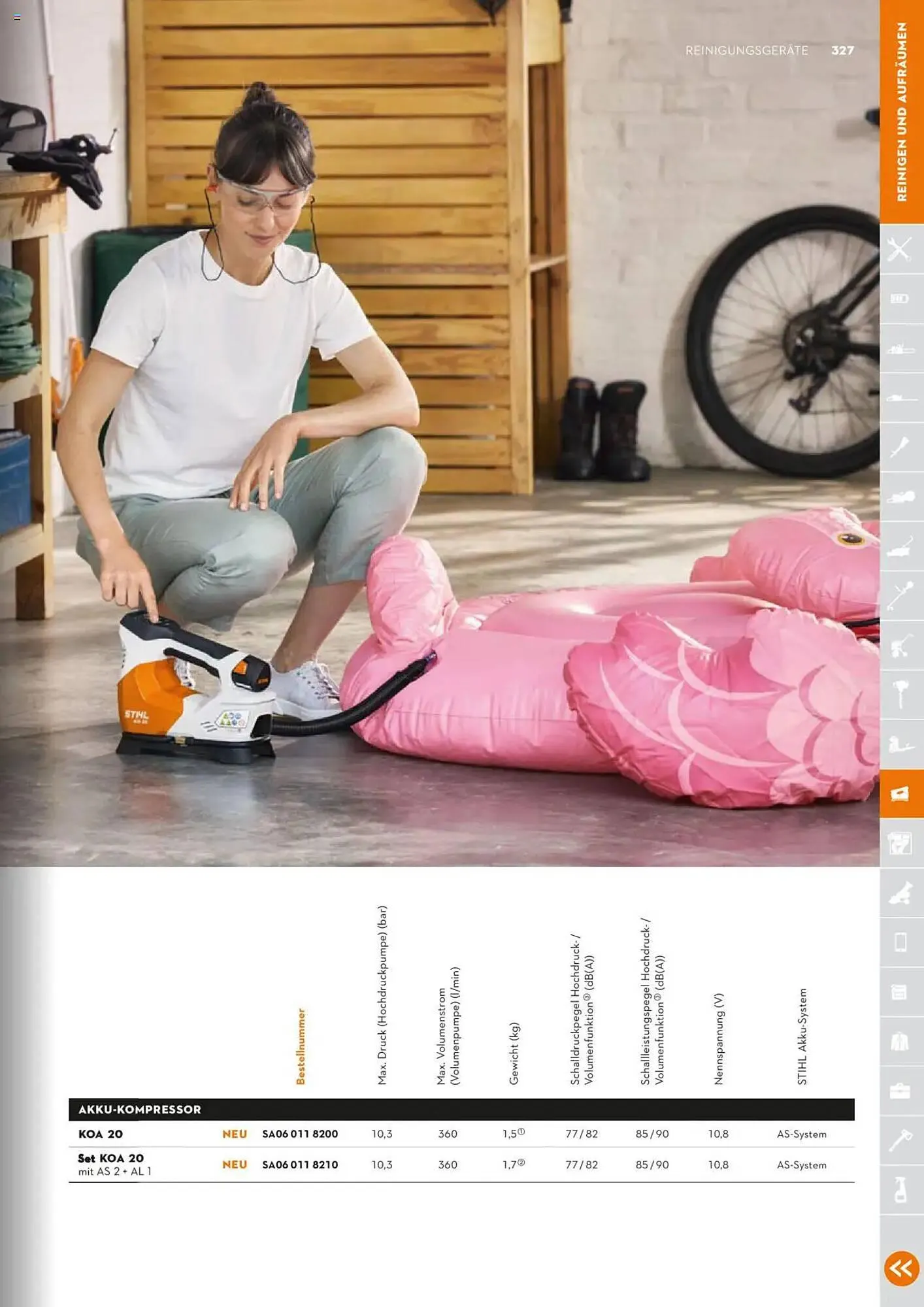 STIHL Prospekt von 1. Januar bis 31. Dezember 2025 - Prospekt seite 327