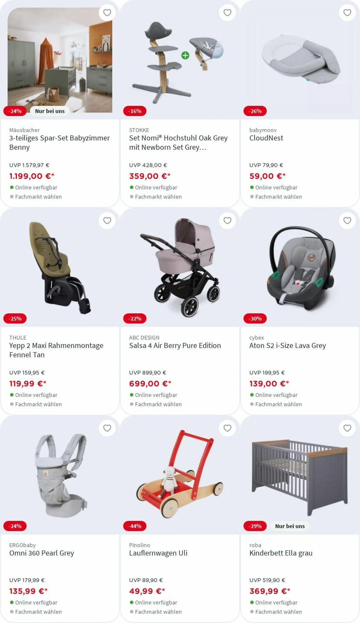 BabyOne Aktueller Prospekt von 16. Dezember bis 22. Dezember 2024 - Prospekt seite 70
