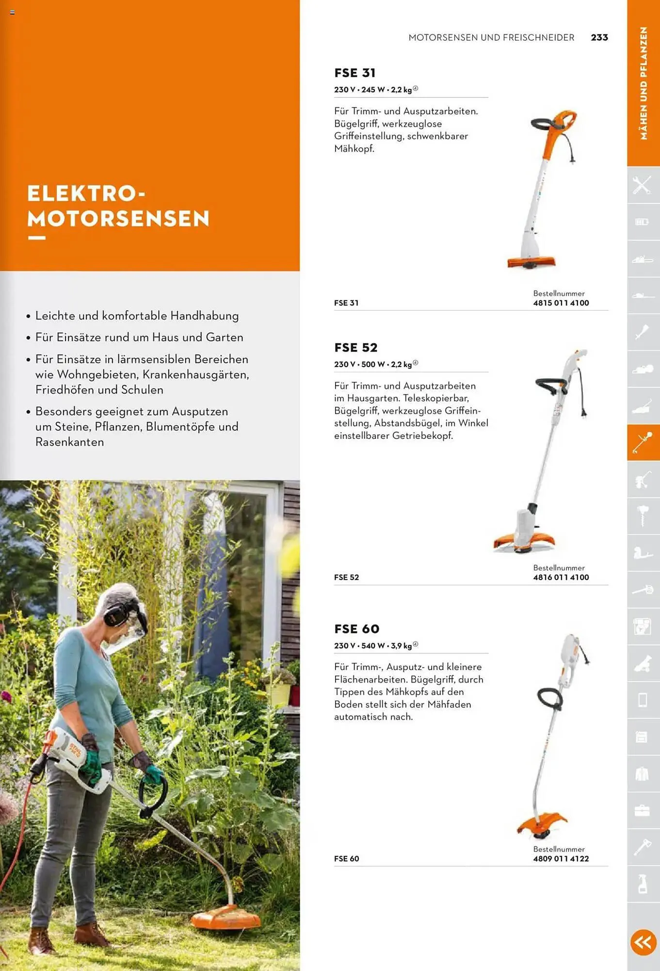 STIHL Prospekt von 1. Januar bis 31. Dezember 2025 - Prospekt seite 233