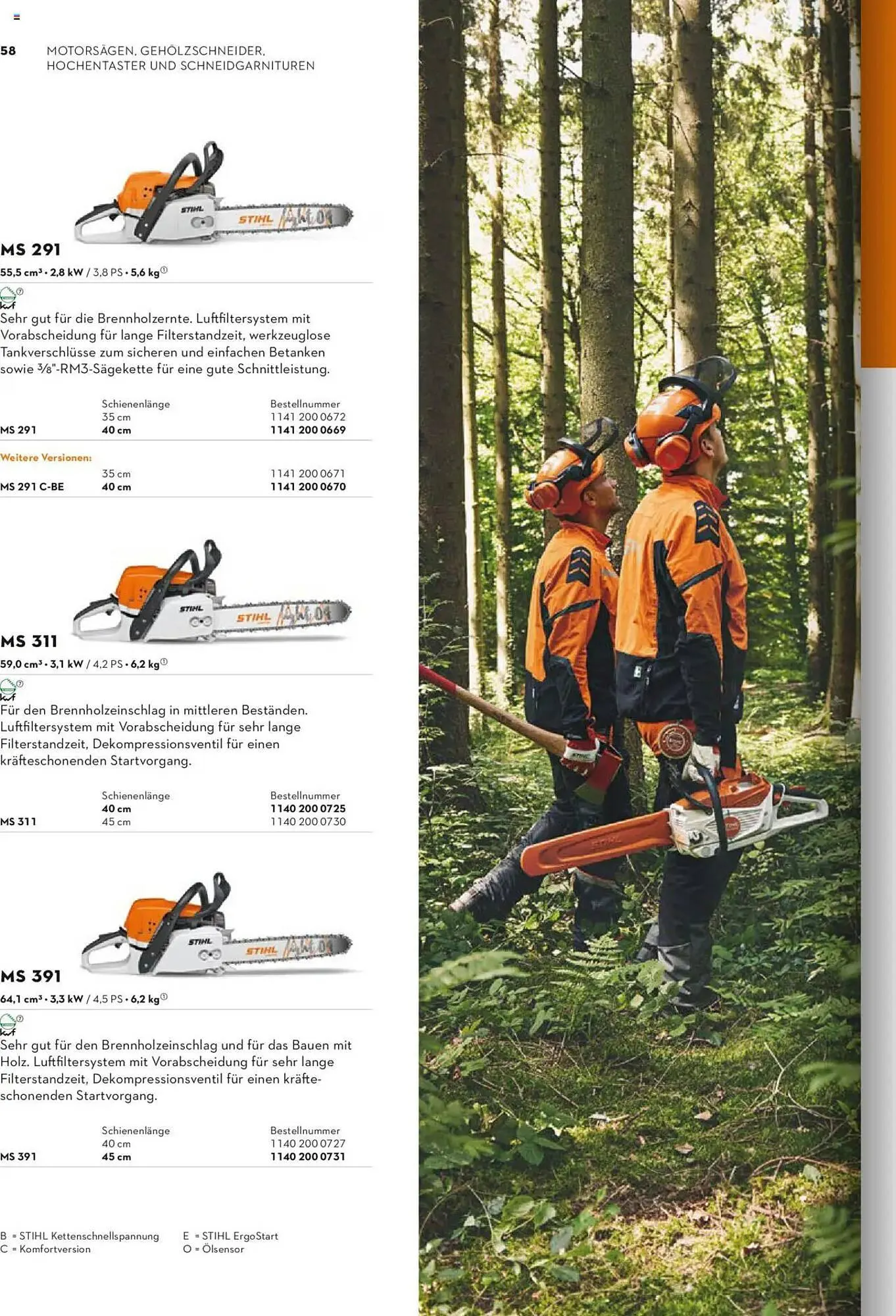 STIHL Prospekt von 1. Januar bis 31. Dezember 2025 - Prospekt seite 58