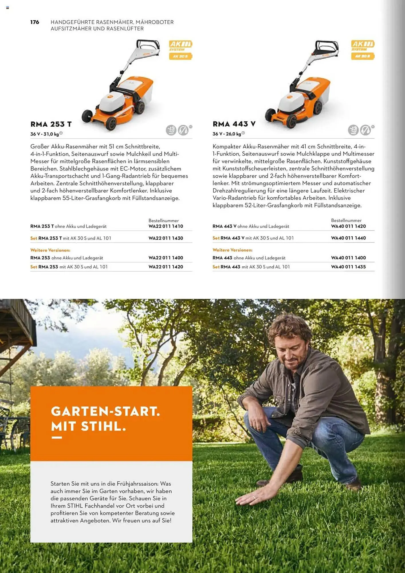 STIHL Prospekt von 1. Januar bis 31. Dezember 2025 - Prospekt seite 176