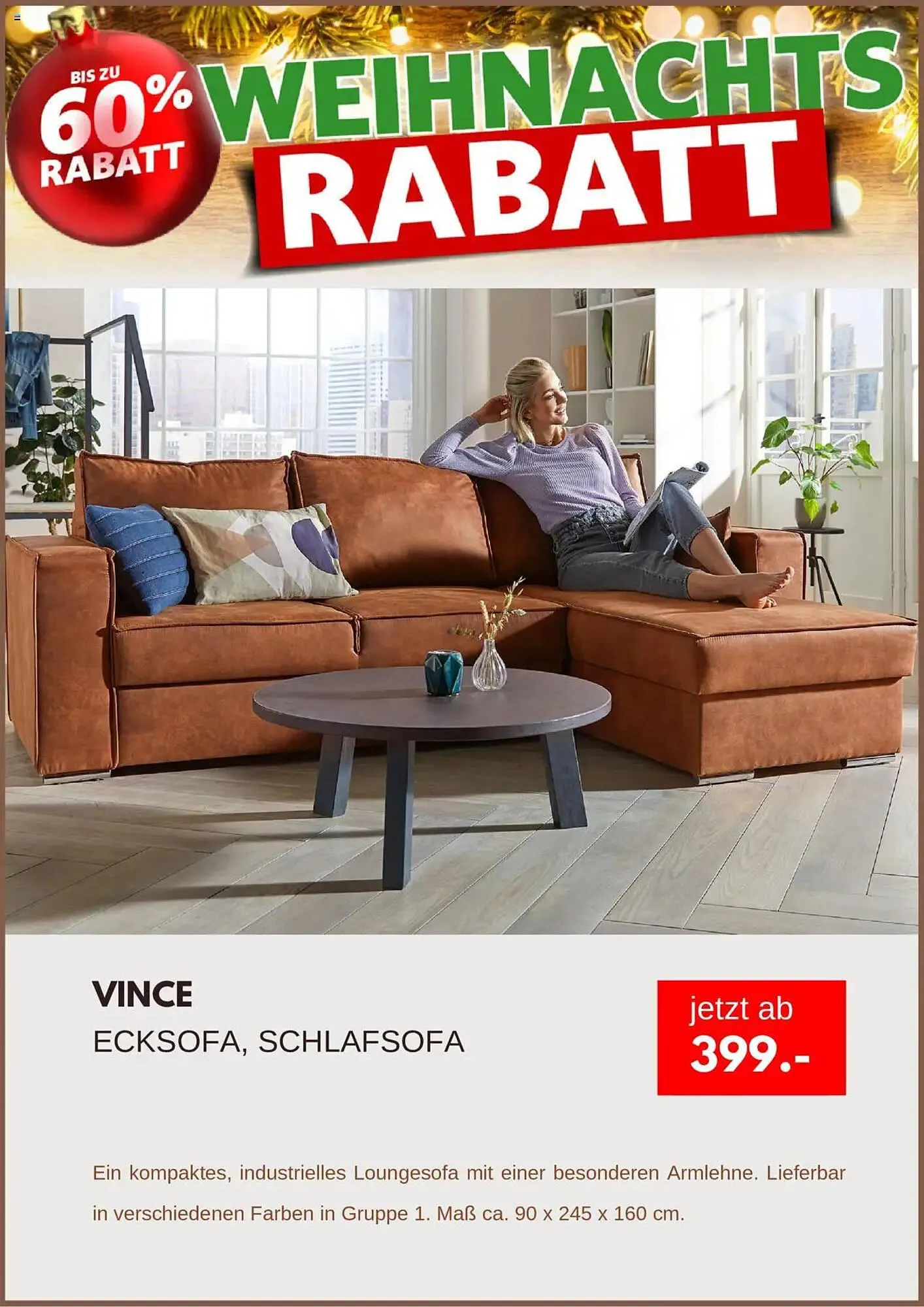 Seats and Sofas Prospekt von 10. Dezember bis 31. Dezember 2024 - Prospekt seite 5