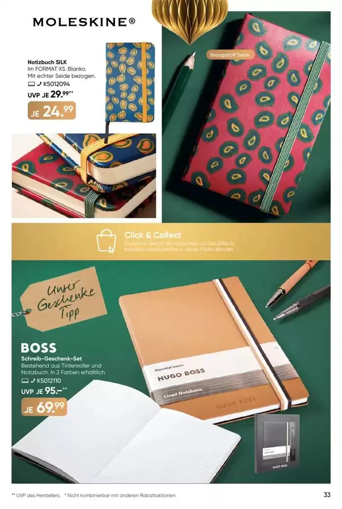 Galeria Karstadt Kaufhof Angebote von 16. Dezember bis 30. Dezember 2024 - Prospekt seite 26