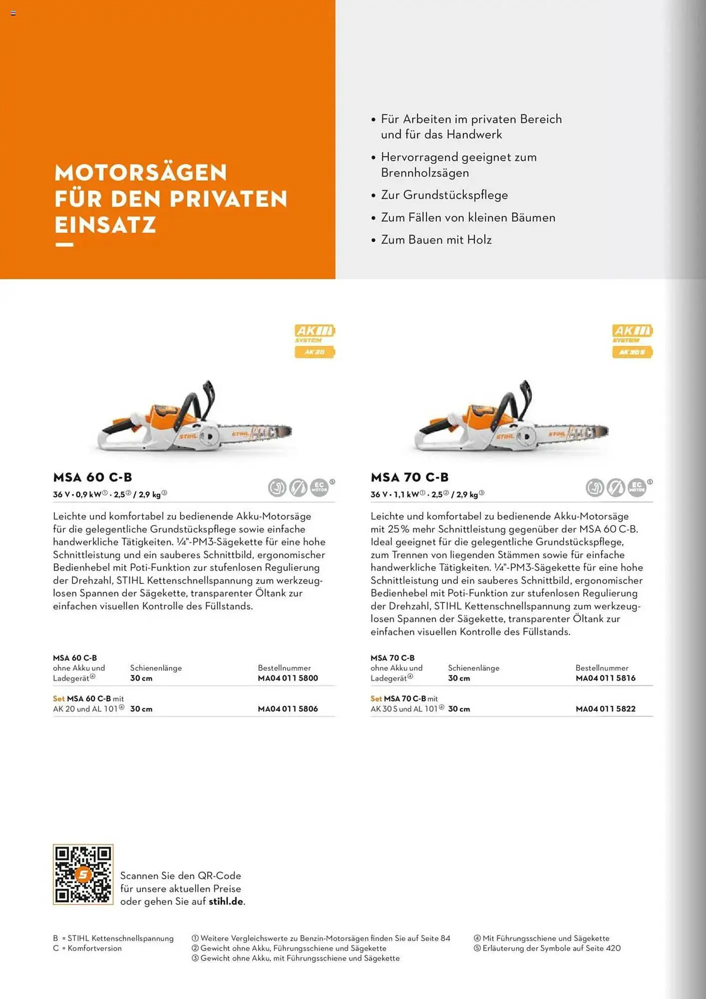 STIHL Prospekt von 1. Januar bis 31. Dezember 2025 - Prospekt seite 52