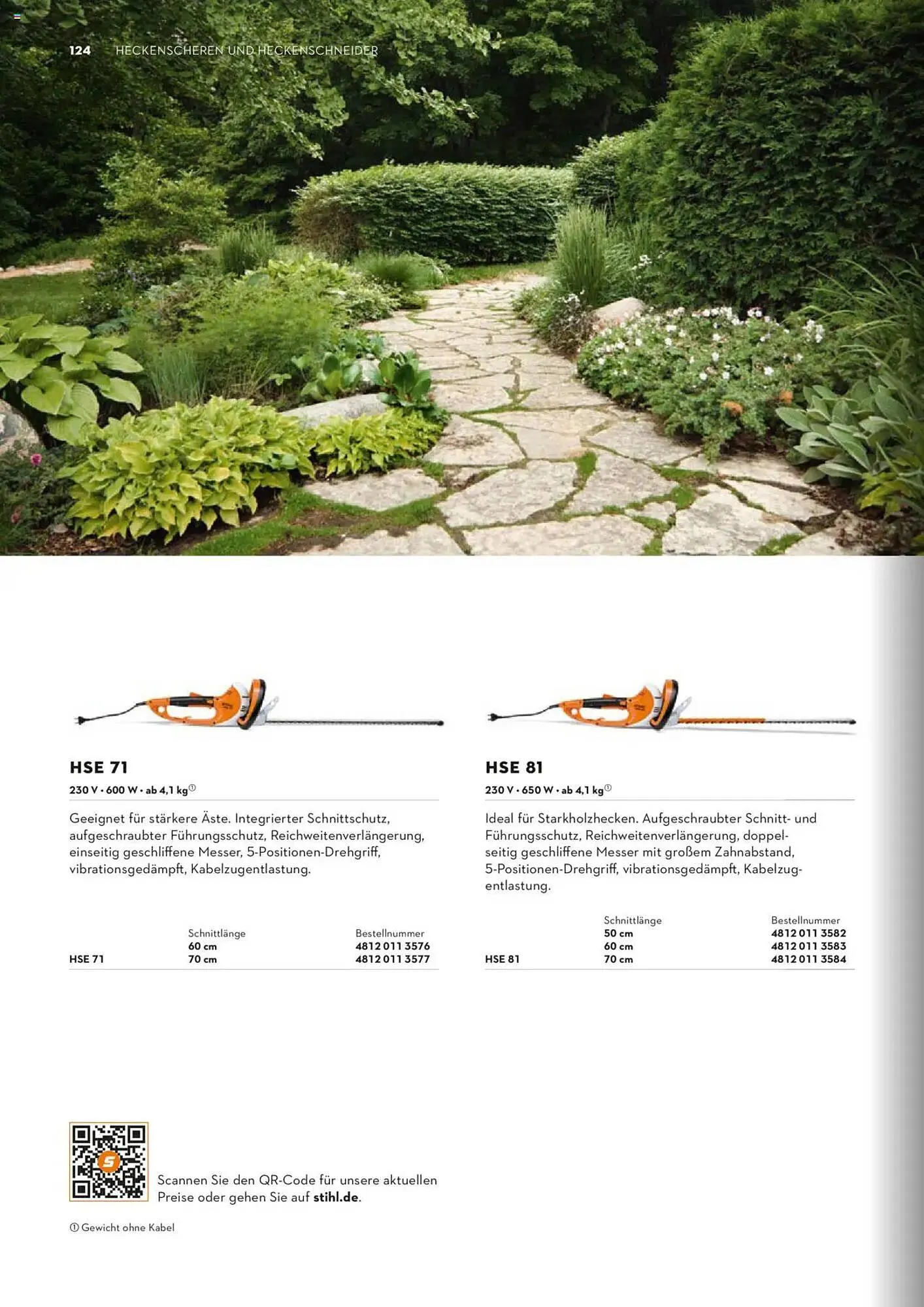 STIHL Prospekt von 1. Januar bis 31. Dezember 2025 - Prospekt seite 124
