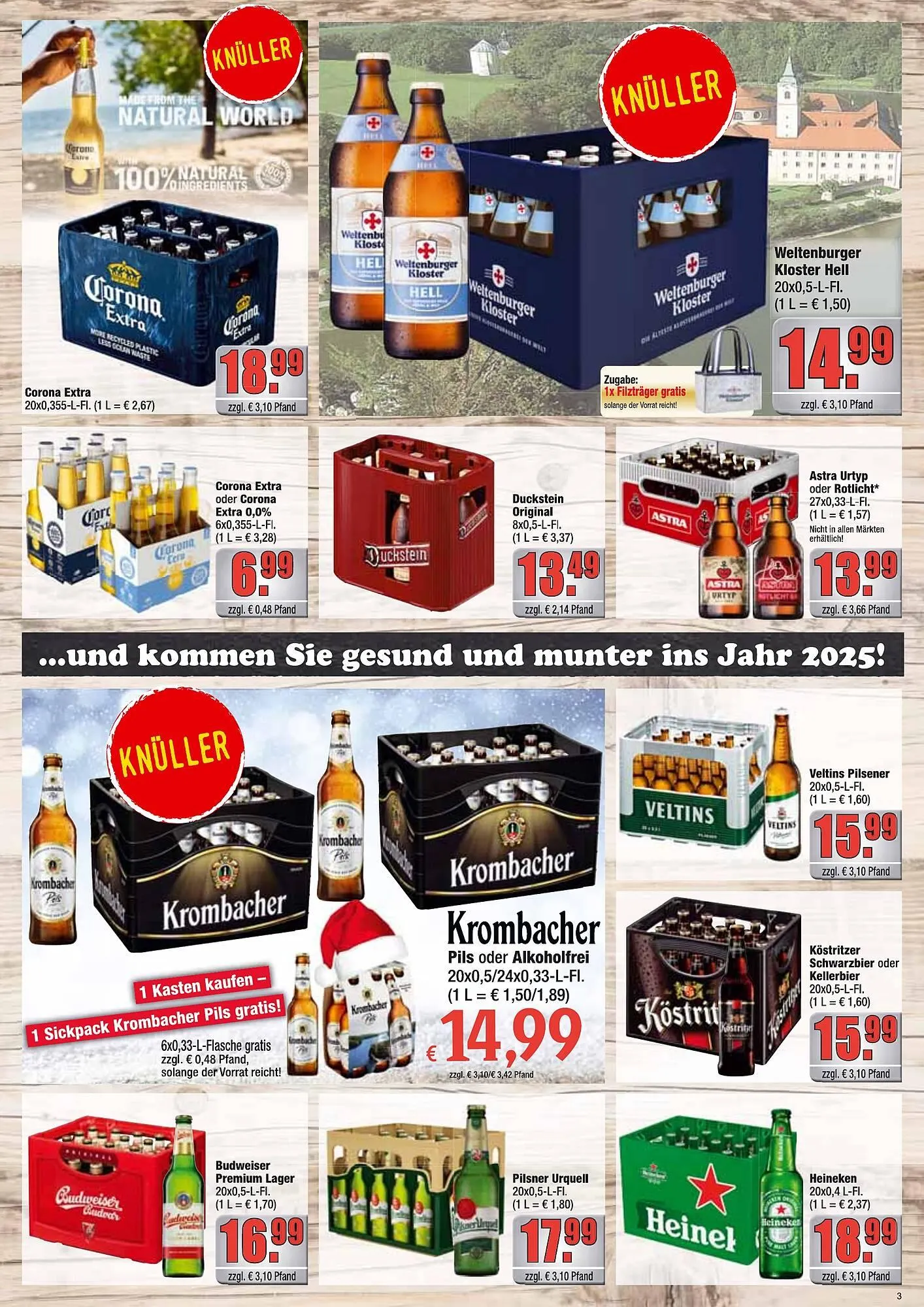 alldrink Prospekt von 15. Dezember bis 31. Dezember 2024 - Prospekt seite 7