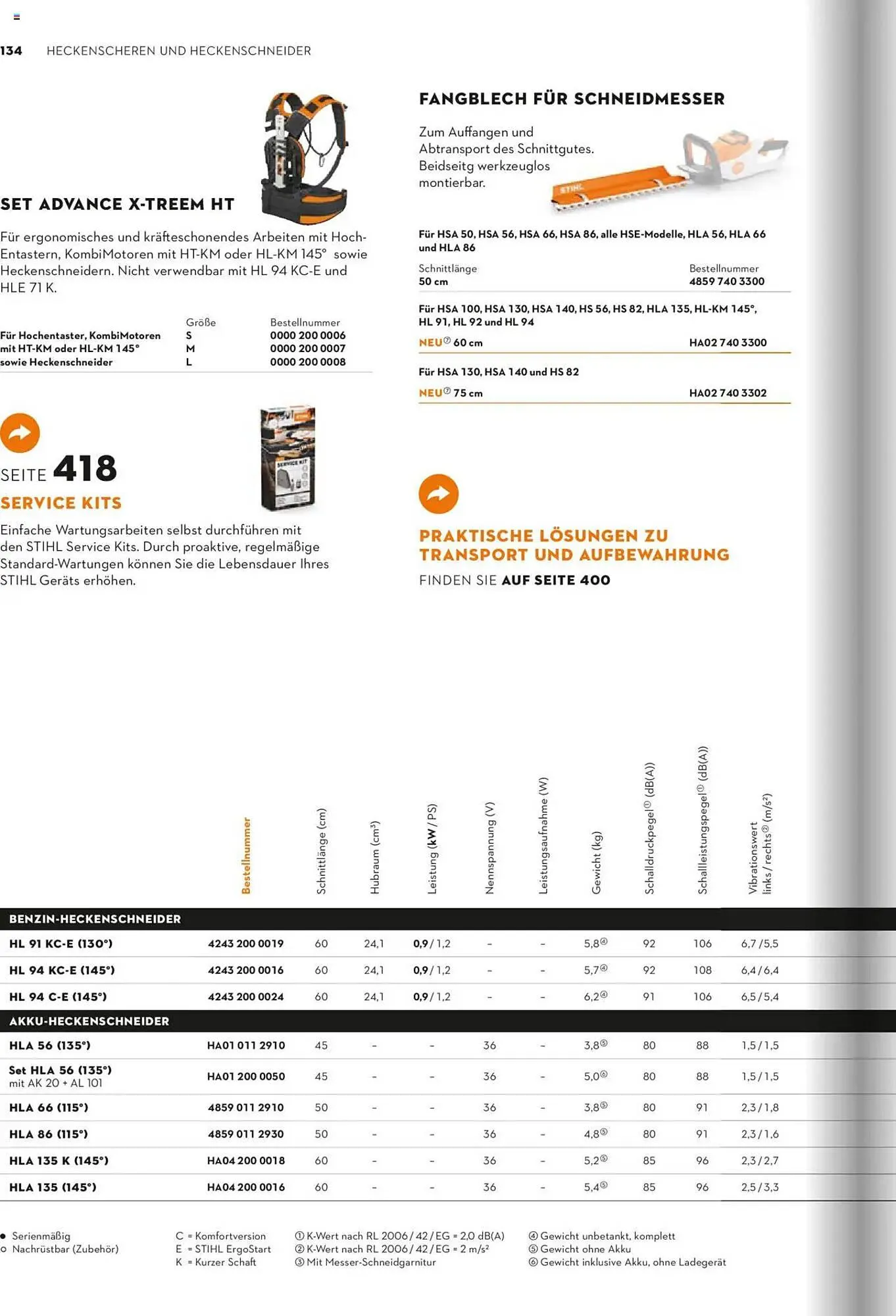 STIHL Prospekt von 1. Januar bis 31. Dezember 2025 - Prospekt seite 134