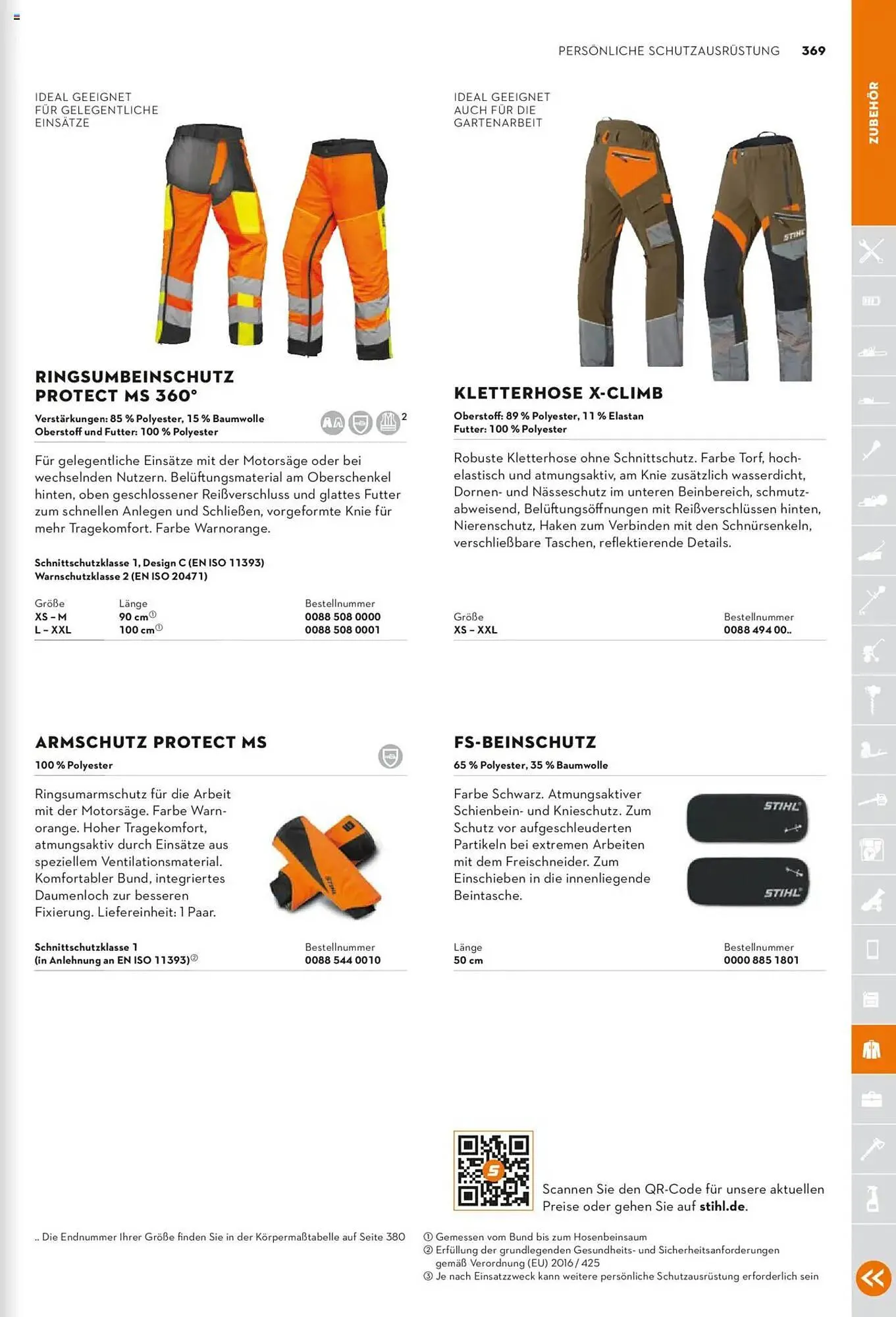STIHL Prospekt von 1. Januar bis 31. Dezember 2025 - Prospekt seite 369