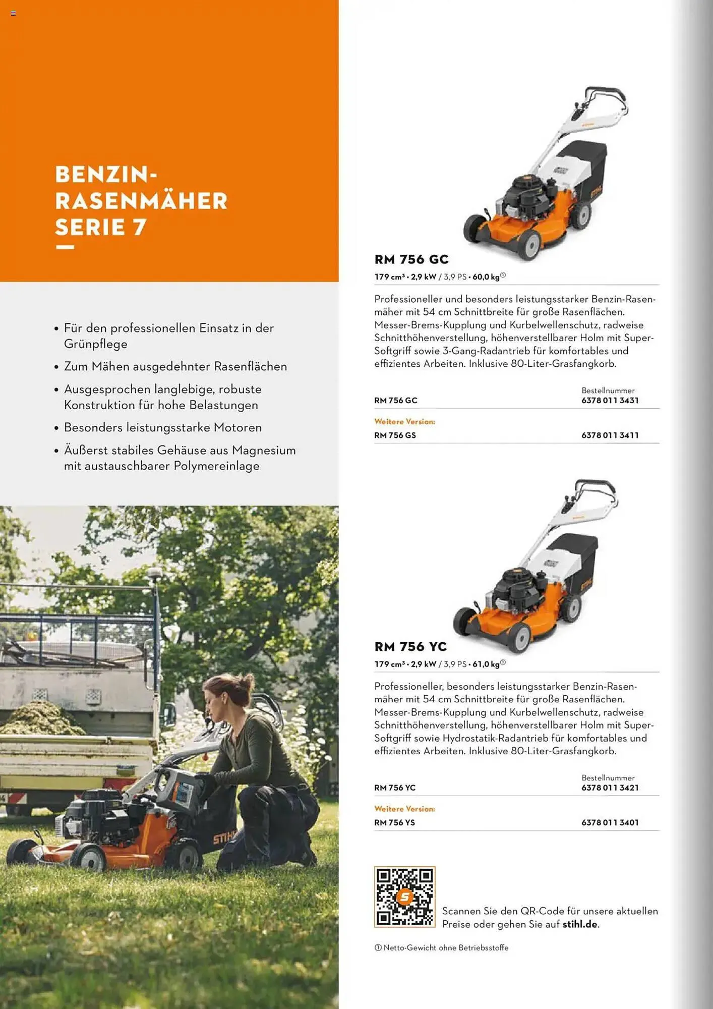 STIHL Prospekt von 1. Januar bis 31. Dezember 2025 - Prospekt seite 172